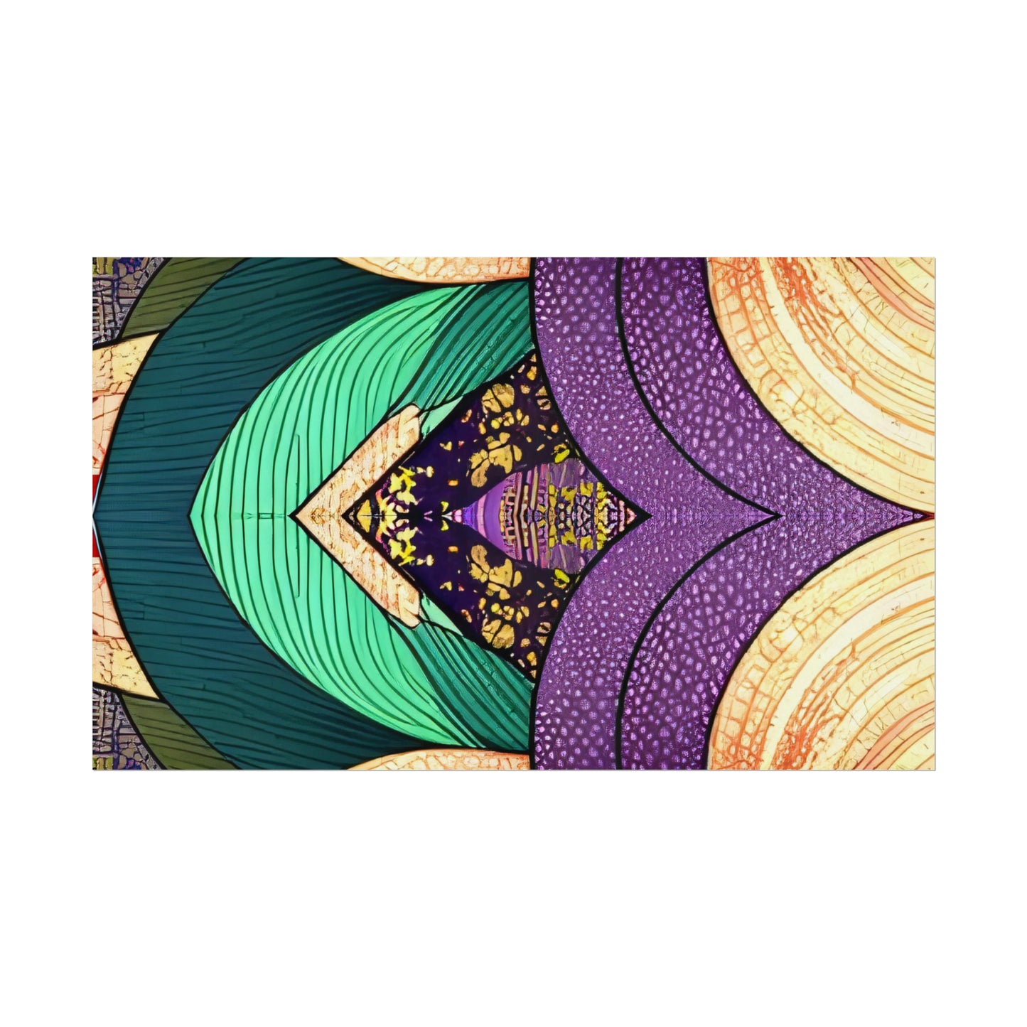 Cheeky Home Decor: "The Butt" Textured Watercolor Posters