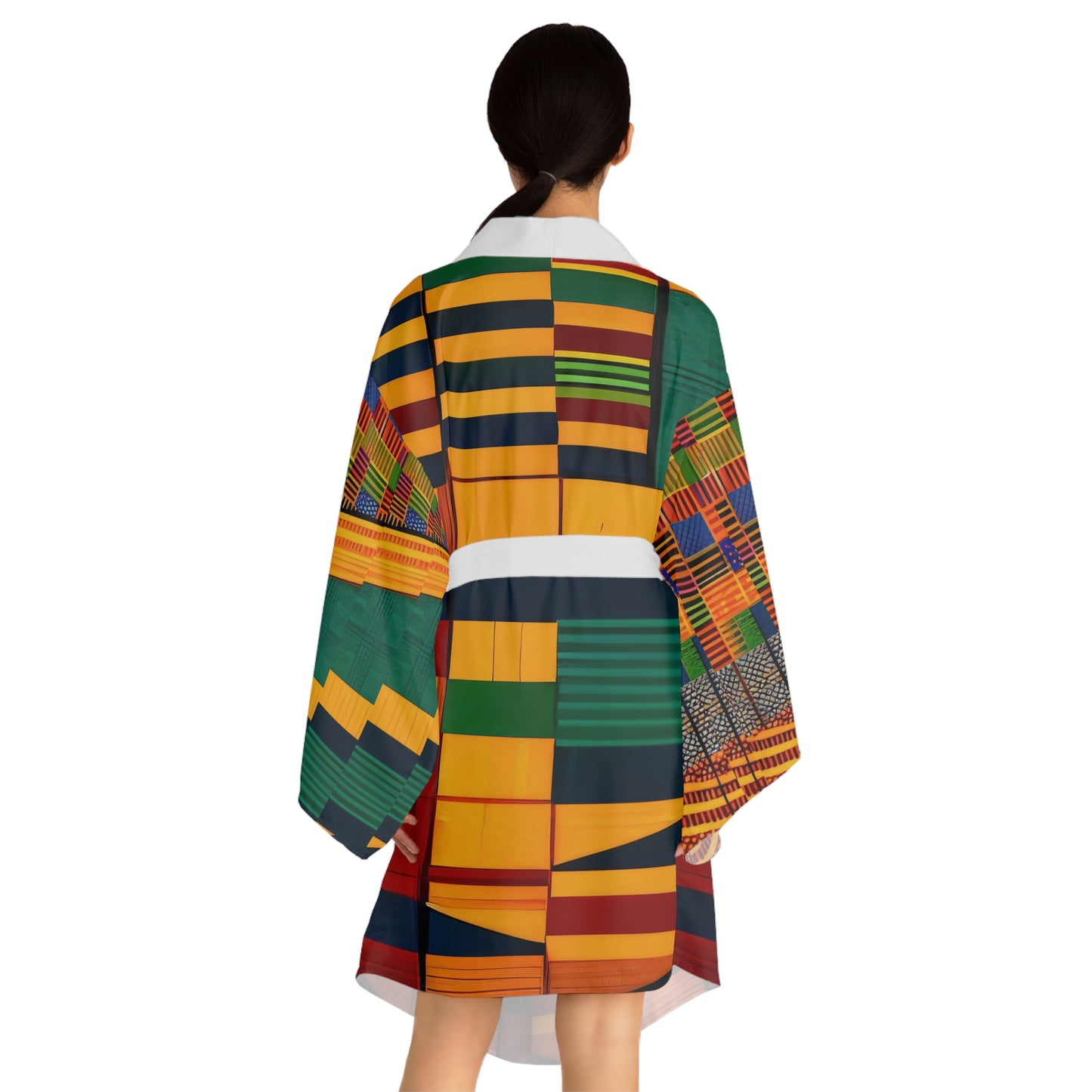 Sophisticated Cosmopolitan Series (P) Long Sleeve Kimono Robe 🌸