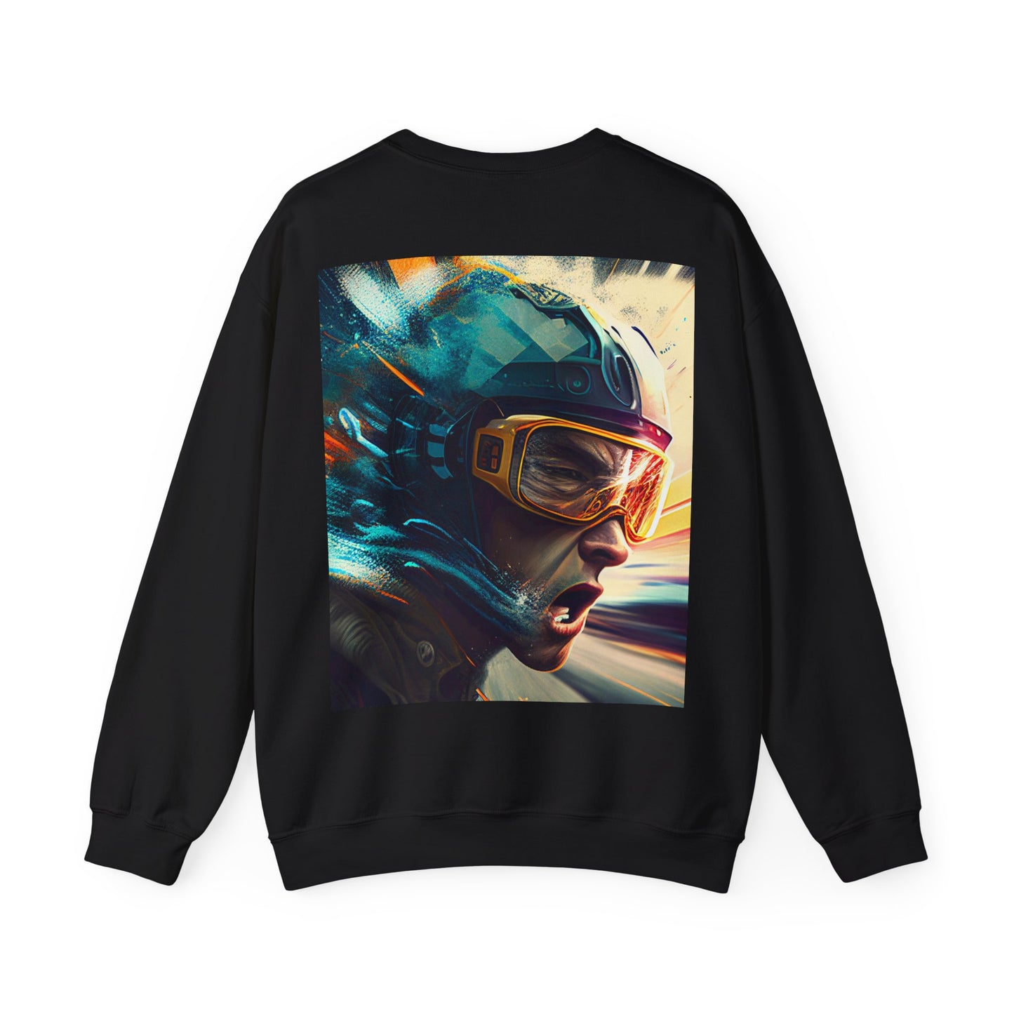 Traveling At The Speed Of Light Series Unisex Heavy Blend™ Crewneck Sweatshirt