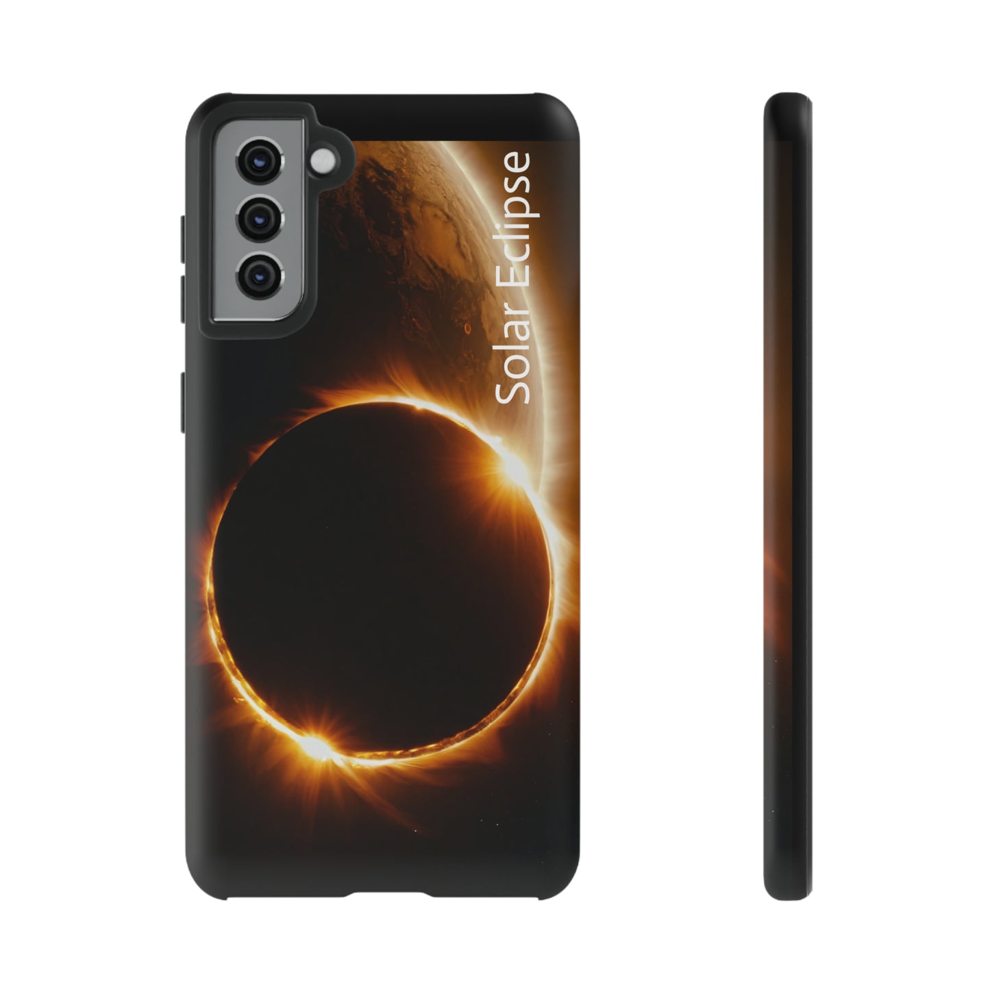 Solar Eclipse Phone Case: Protect Your Tech with Cosmic Style $39.99