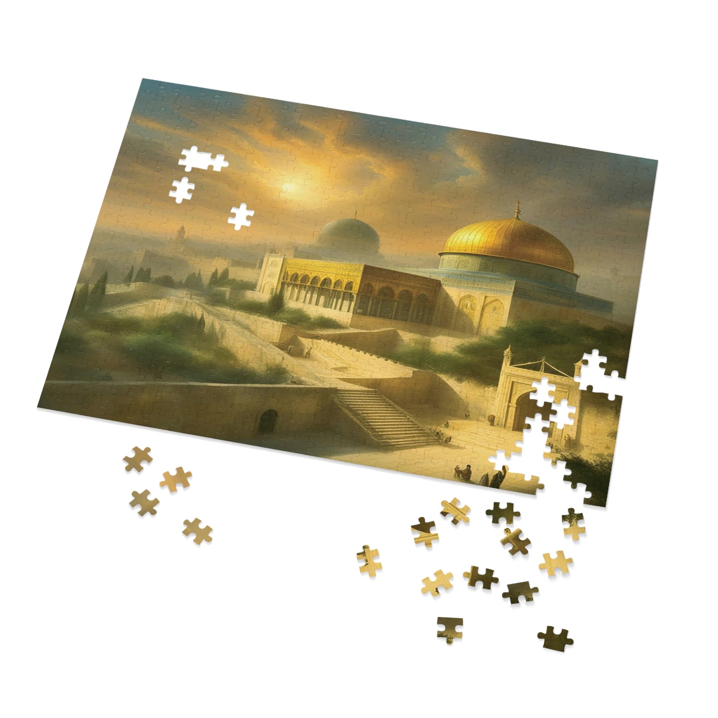 The New City Jerusalem Cityscape Jigsaw Puzzle (252, 500,1000-Piece)