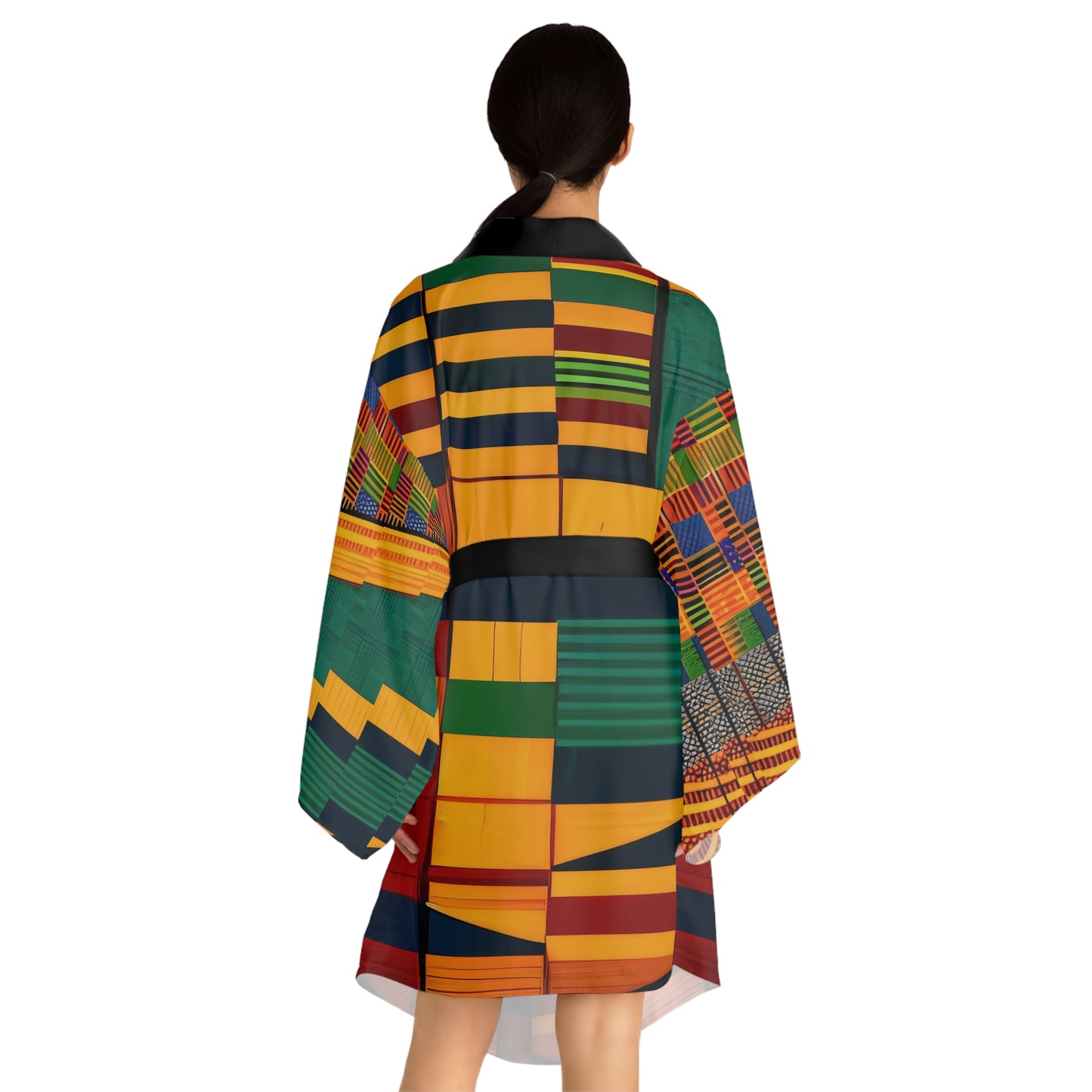 Sophisticated Cosmopolitan Series (P) Long Sleeve Kimono Robe 🌸