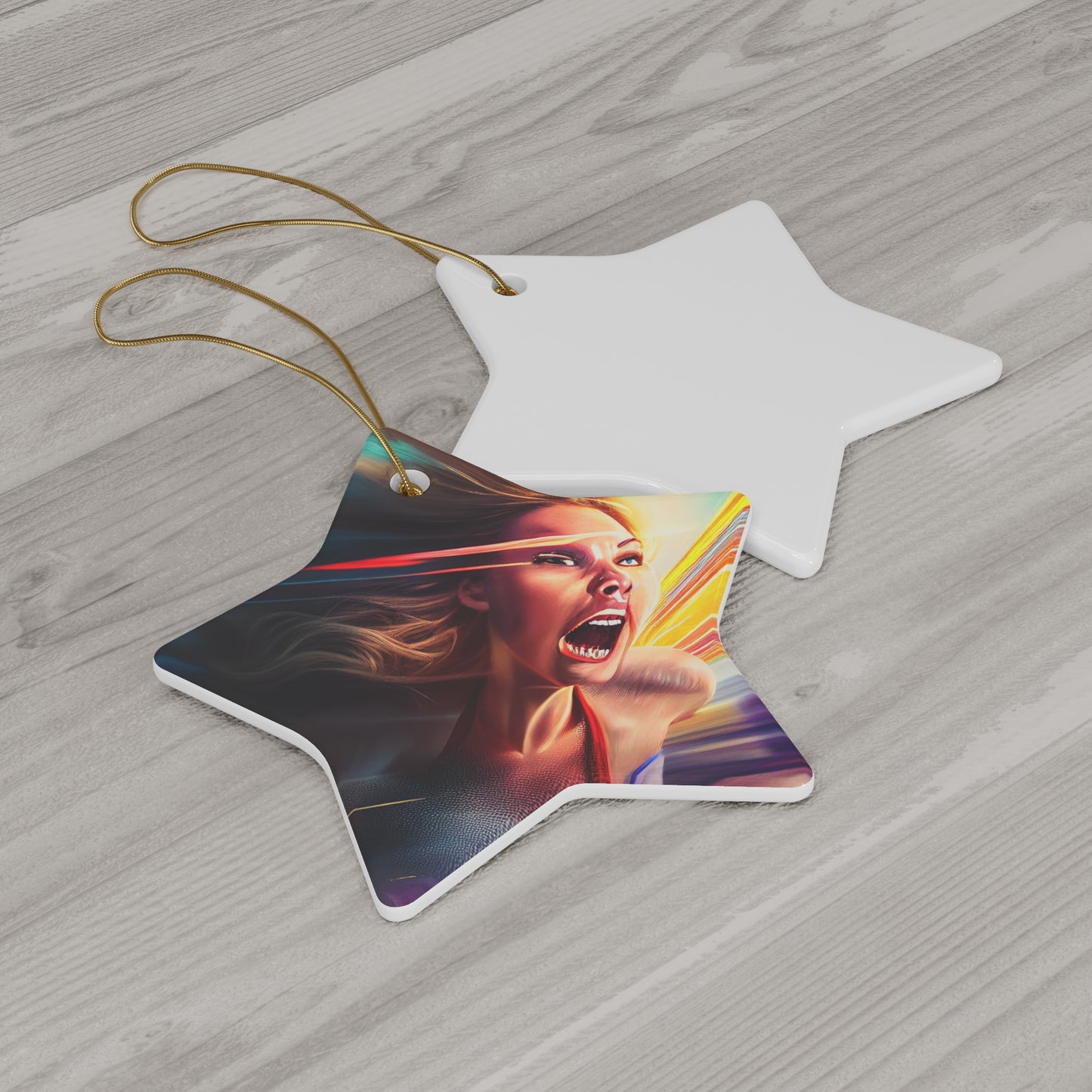 Diverse Digital Art Ceramic Ornaments – A Spectrum of Artistic Expressions