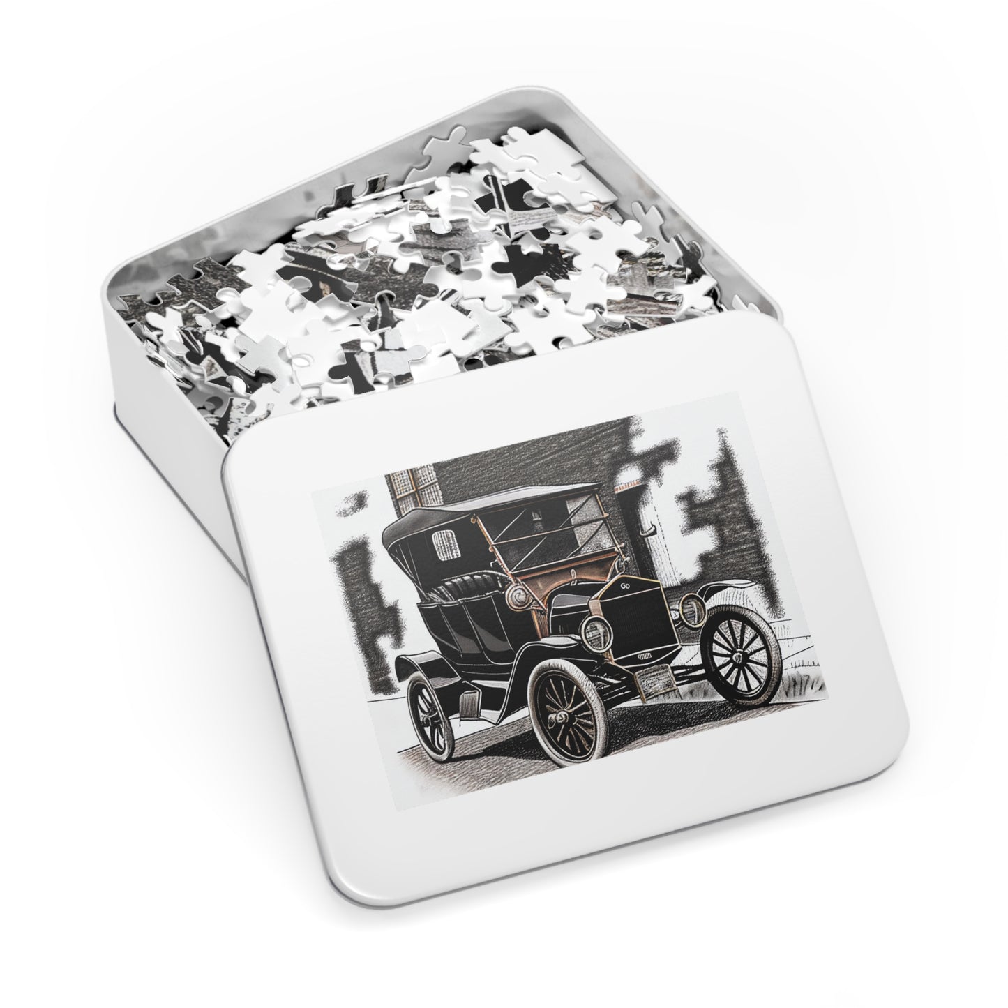 Vintage Ford Car Jigsaw Puzzle Collection (252, 500,1000-Piece)
