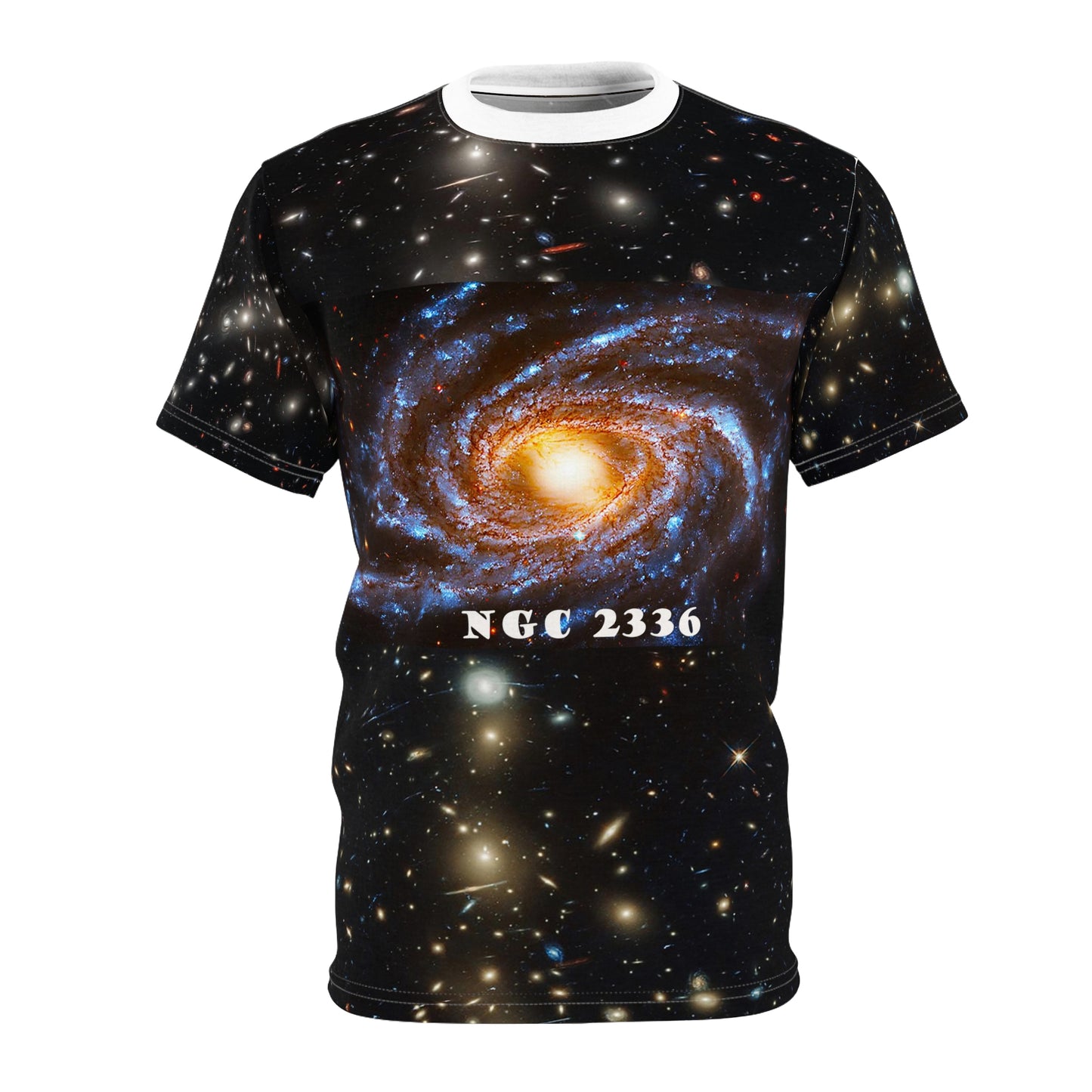Cosmos Series 14 NGC2336-galaxy Unisex Cut & Sew Tee (AOP)