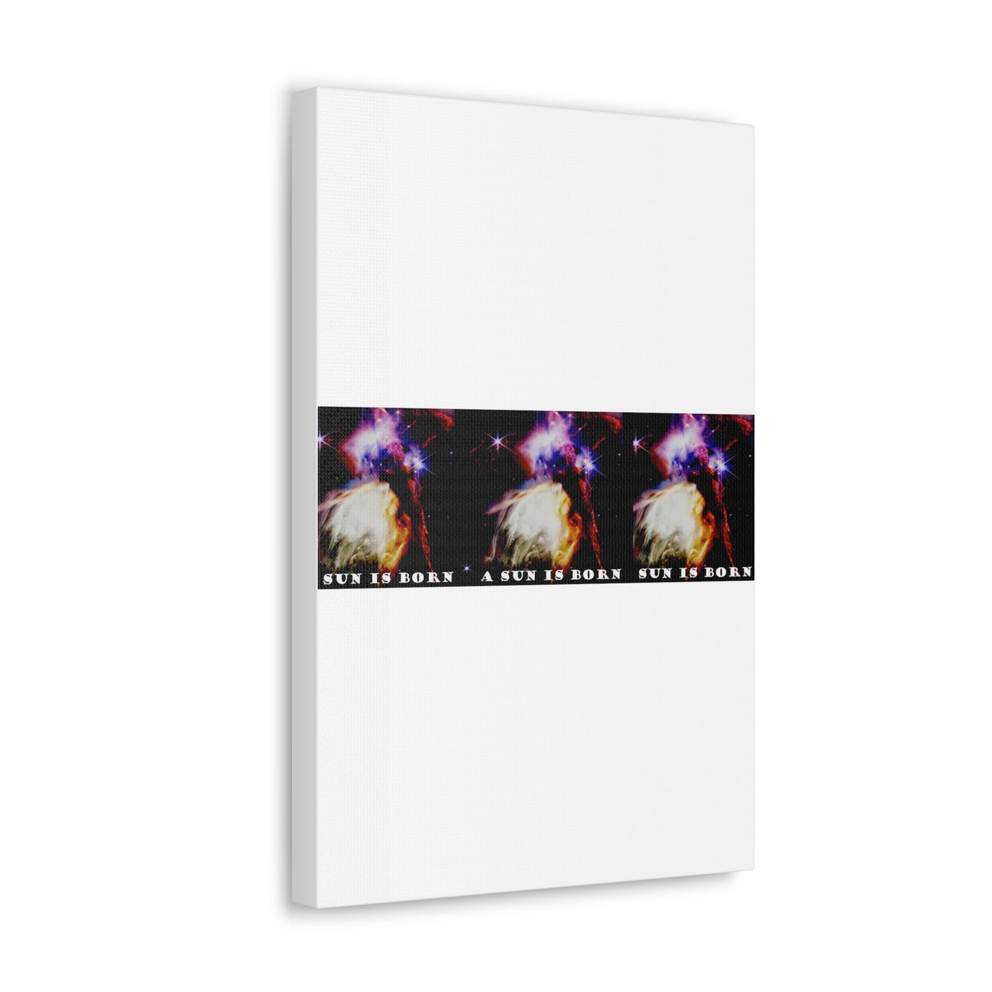 Witness Stellar Birth: Cosmos Series 10 Sun Canvas Print
