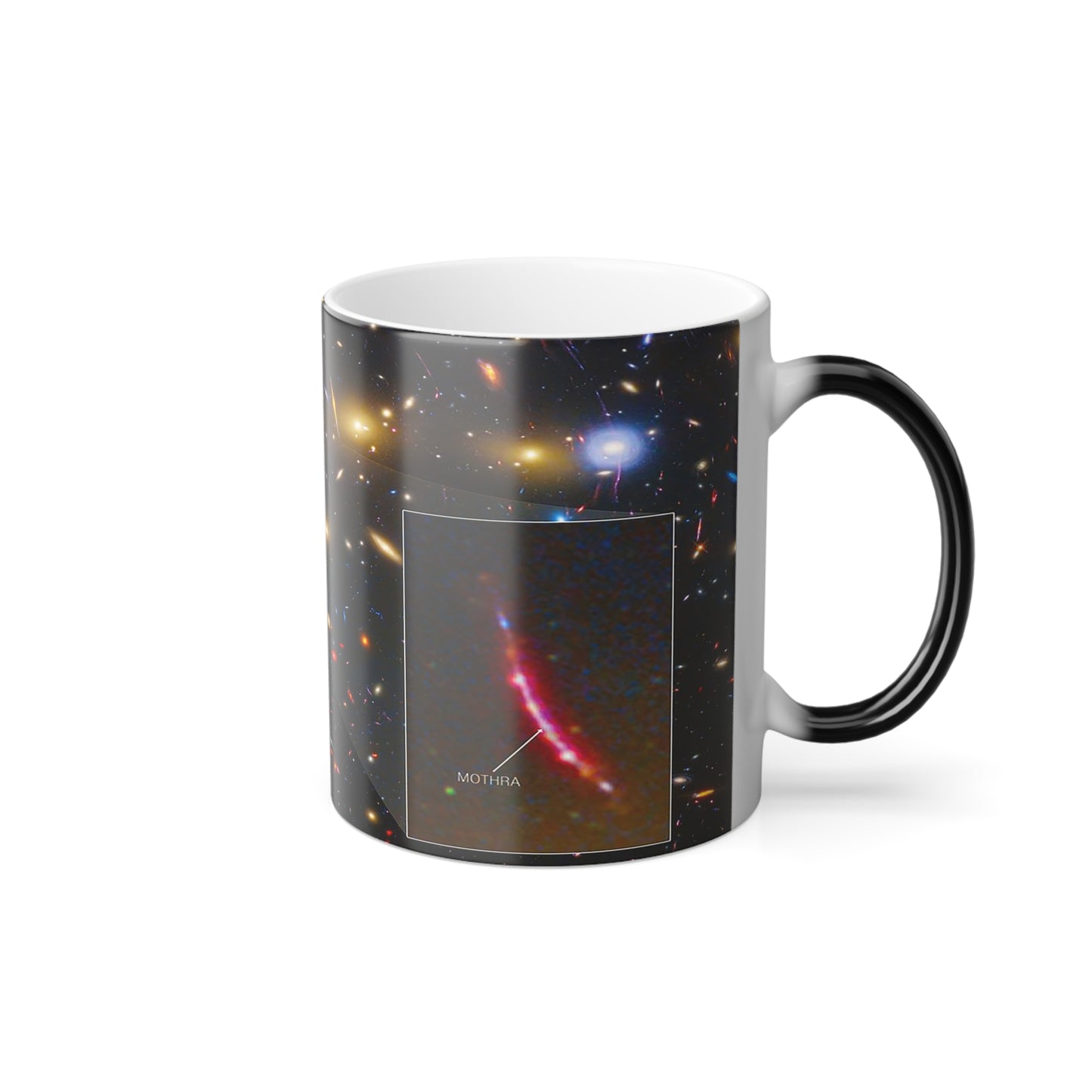Cosmos Series 6 MOTHRA Coffee  Mug 11oz  "Unlock the Cosmos with Every Pour! Experience Galactic Wonders as Hot Java Awakens the Cosmos Series  Mugs!""