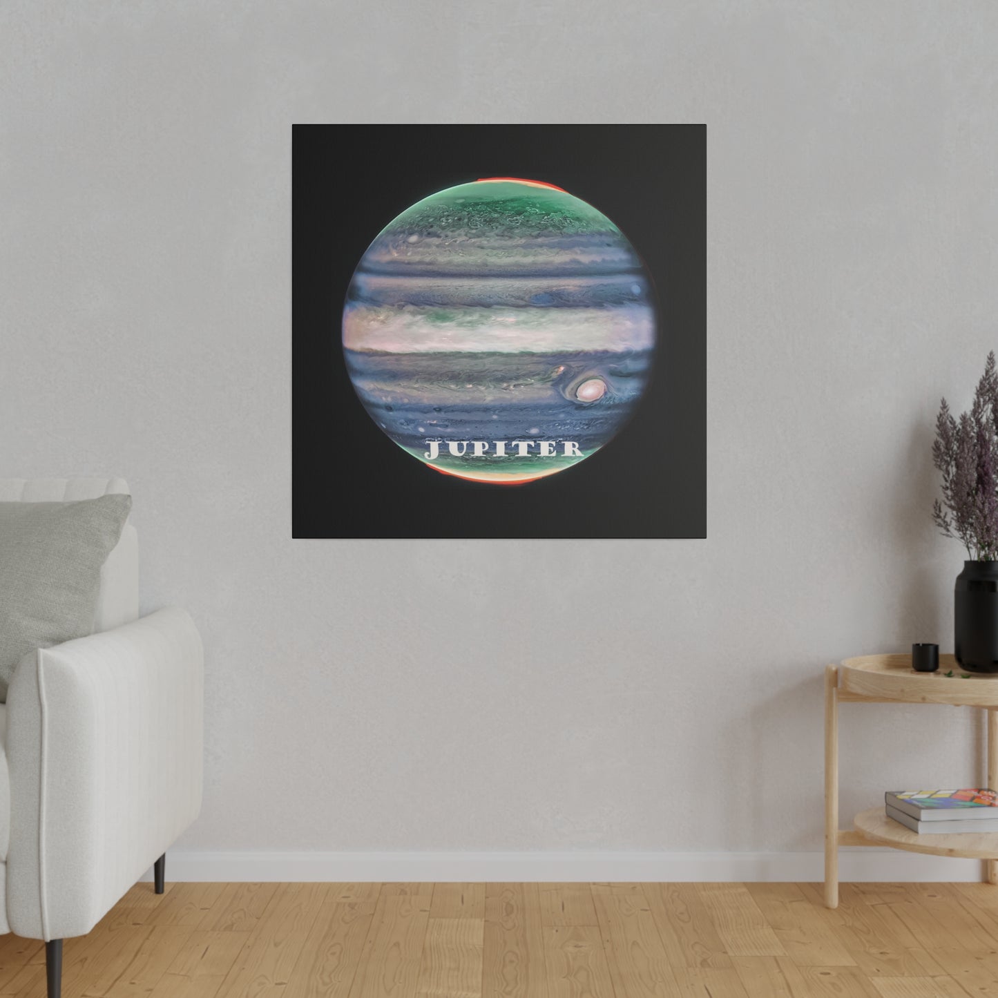 Cosmos Series 25 Jupiter Matte Canvas, Stretched, 0.75"