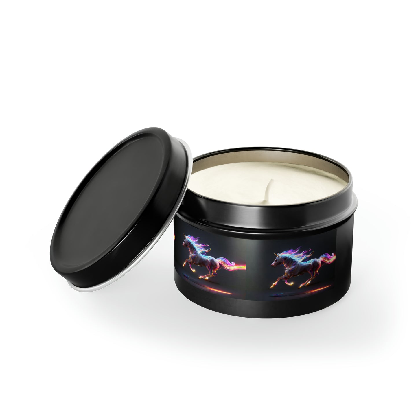 Set the Mood: Magic Pony Soy Tin Candles