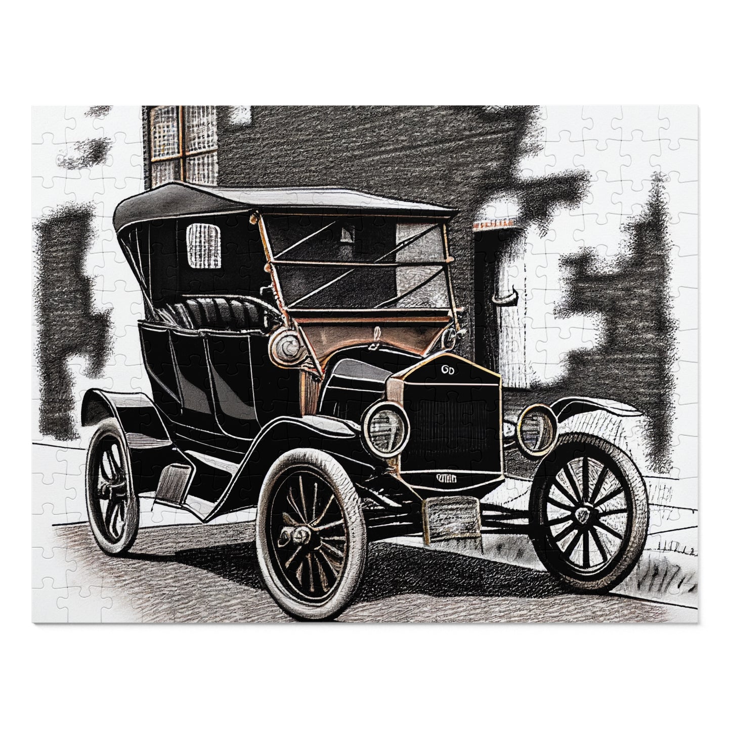 Vintage Ford Car Jigsaw Puzzle Collection (252, 500,1000-Piece)