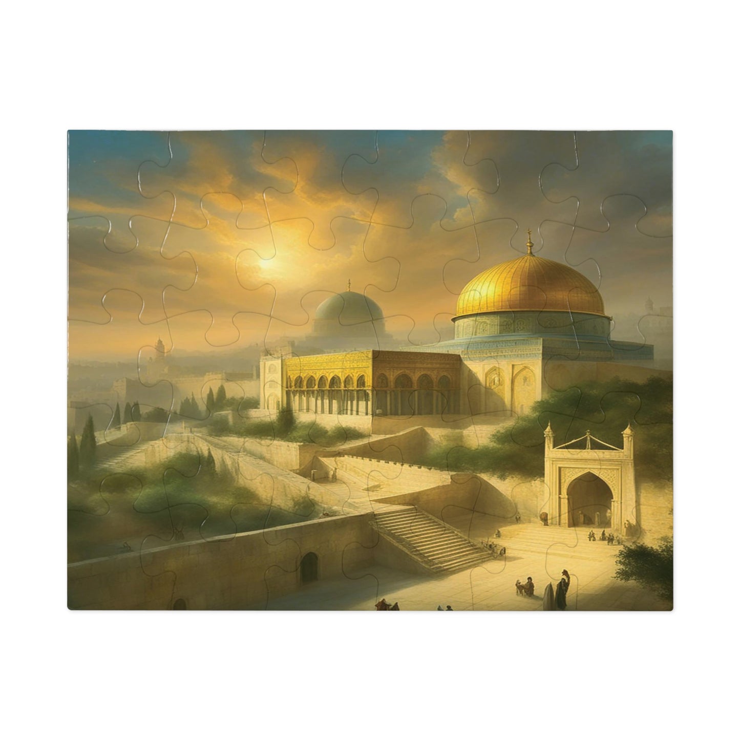 The New City Jerusalem Cityscape Jigsaw Puzzle (252, 500,1000-Piece)