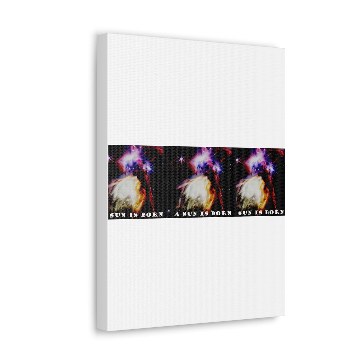 Witness Stellar Birth: Cosmos Series 10 Sun Canvas Print
