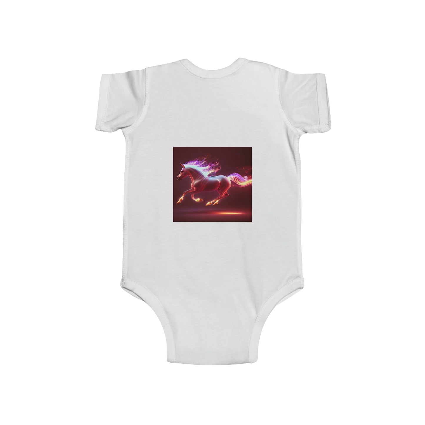 Magical Comfort: "The Magic Pony" Fine Jersey Bodysuit