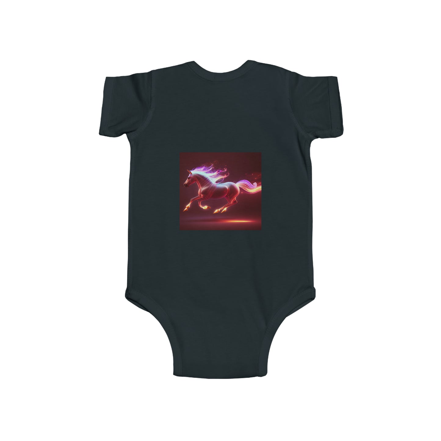 Magical Comfort: "The Magic Pony" Fine Jersey Bodysuit