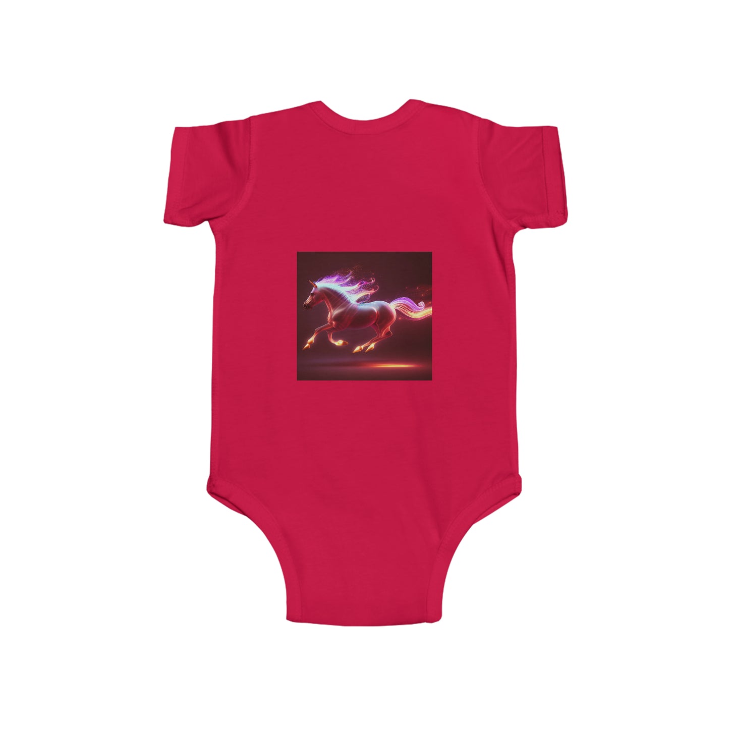 Magical Comfort: "The Magic Pony" Fine Jersey Bodysuit