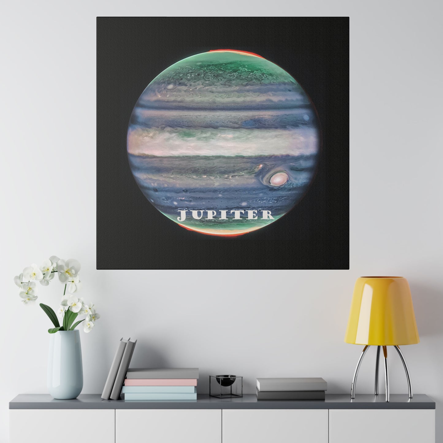 Cosmos Series 25 Jupiter Matte Canvas, Stretched, 0.75"