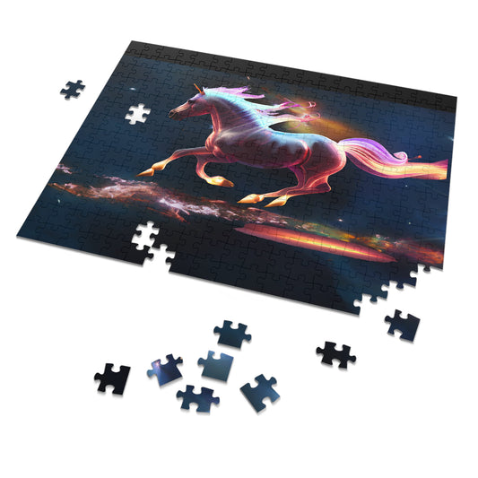"The Magic Pony" Puzzle: Fantasy, Fun, & Challenge  (500,1000-Piece)