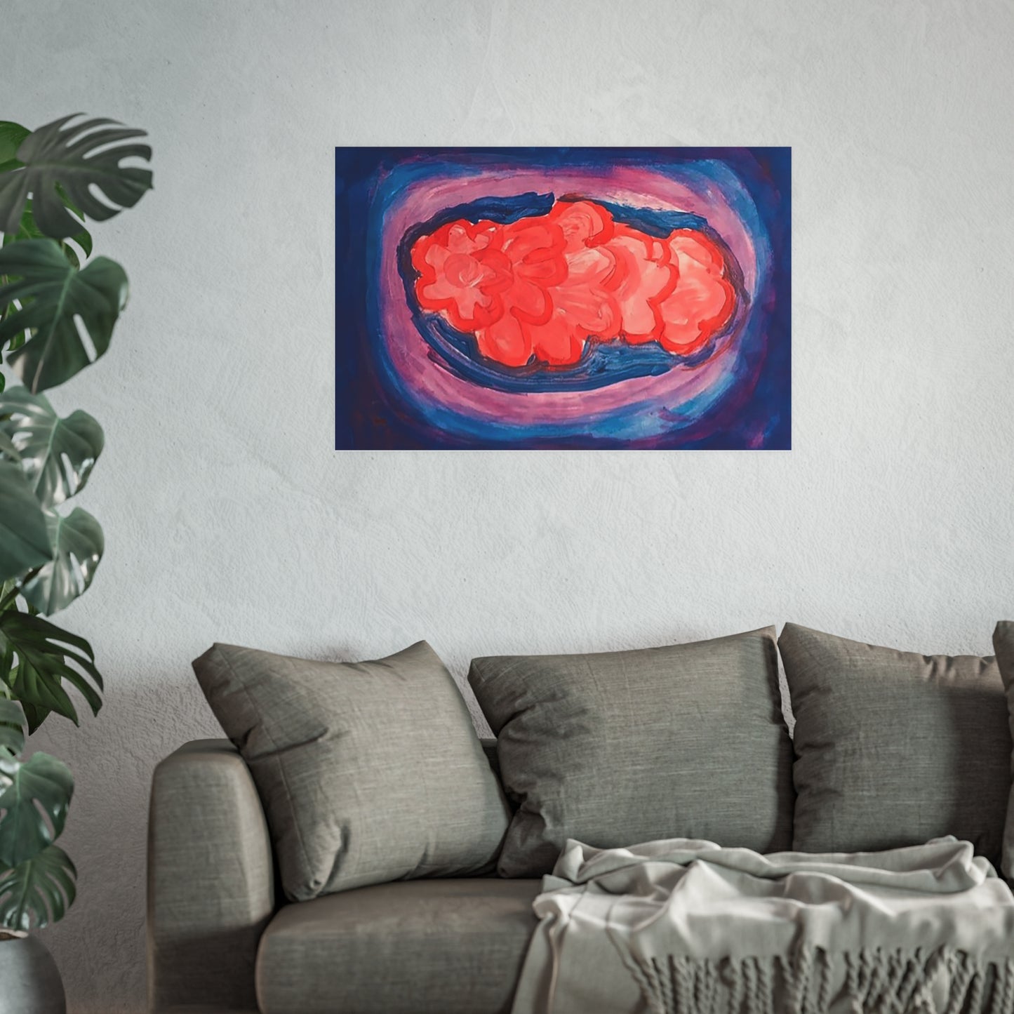 Art Work THE WOMB by Clients Of Fort Lauderdale Communtiy Center