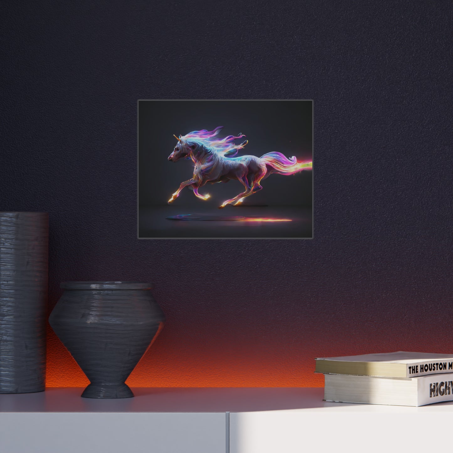 "The Magic Pony" Foam Board Print