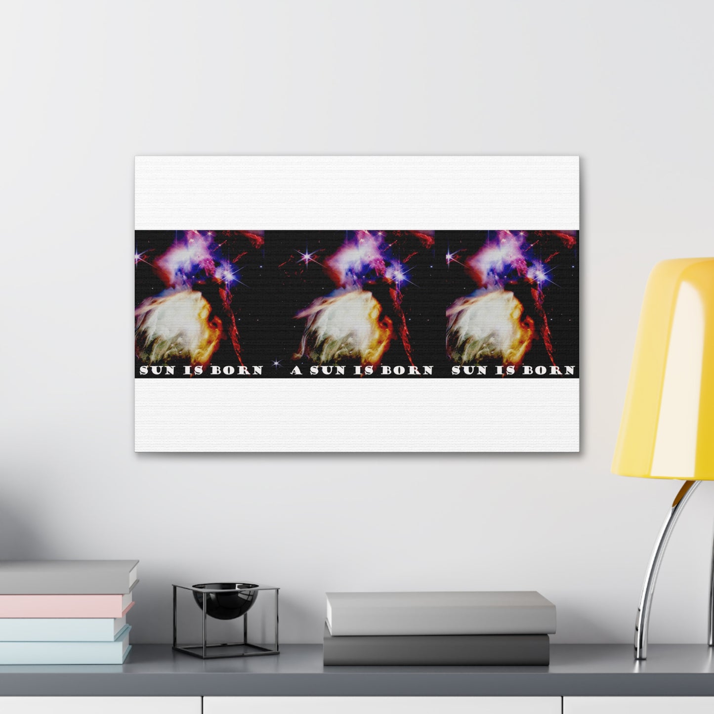 Witness Stellar Birth: Cosmos Series 10 Sun Canvas Print