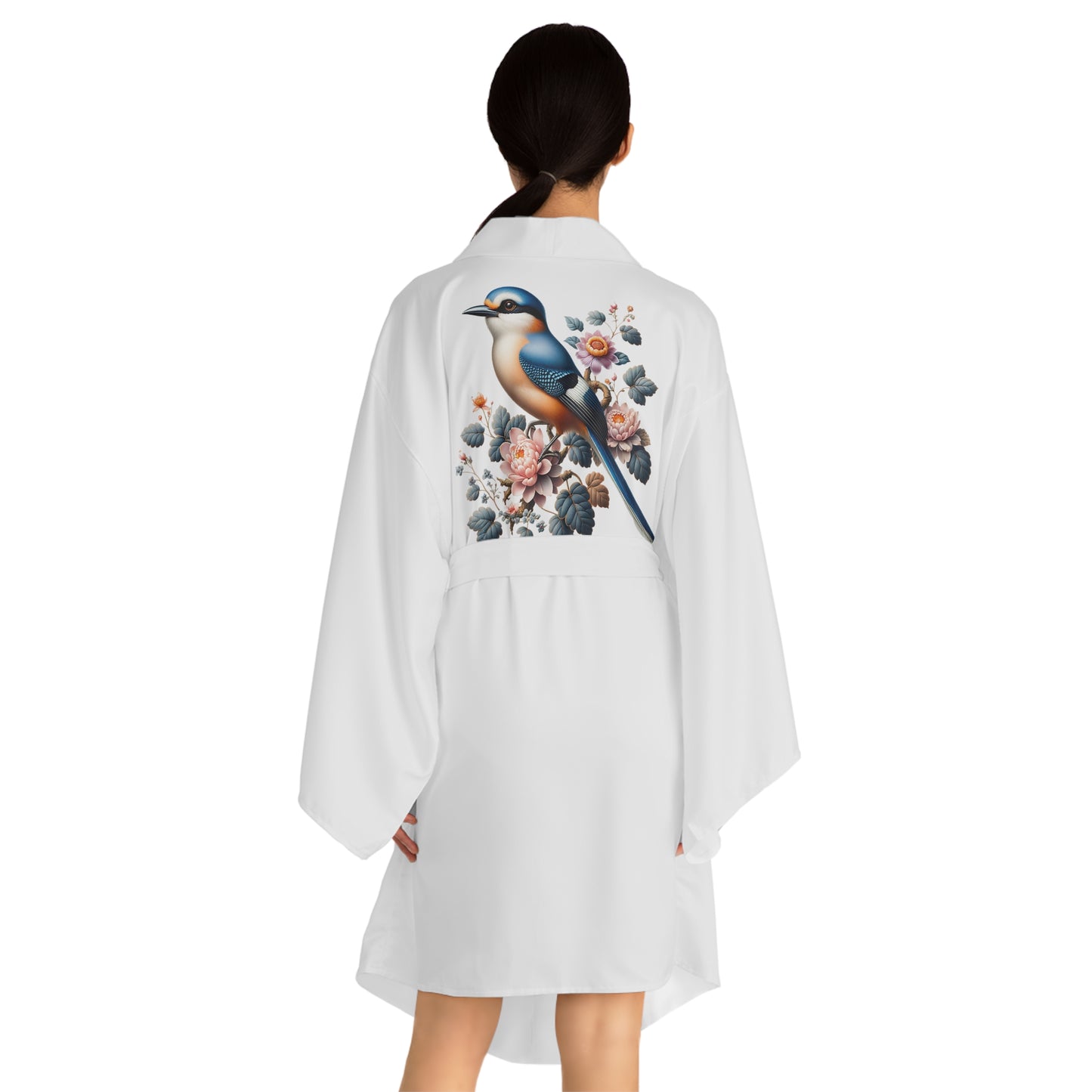 Sophisticated Cosmopolitan Series (L) Long Sleeve Kimono Robe 🌸