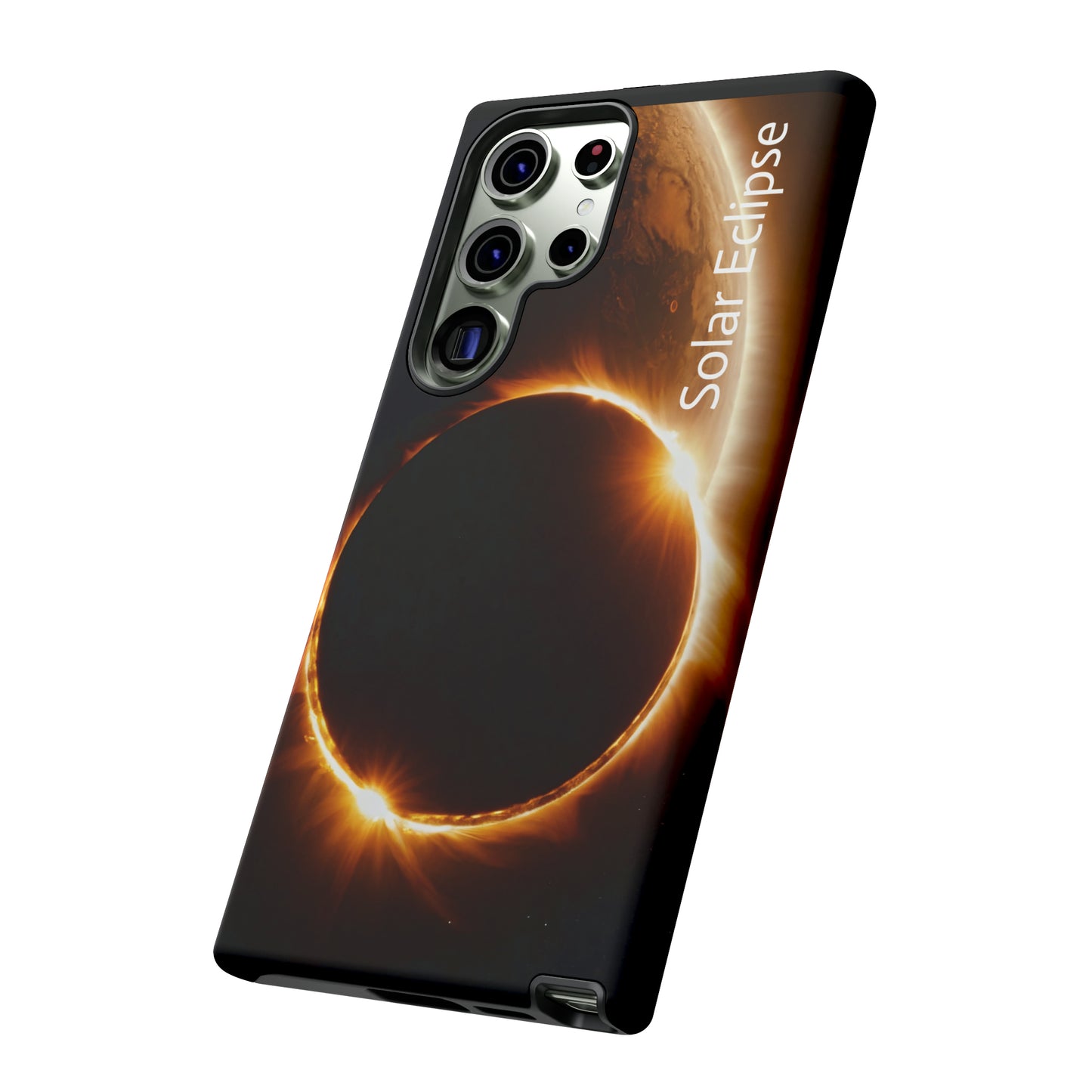 Solar Eclipse Phone Case: Protect Your Tech with Cosmic Style $39.99