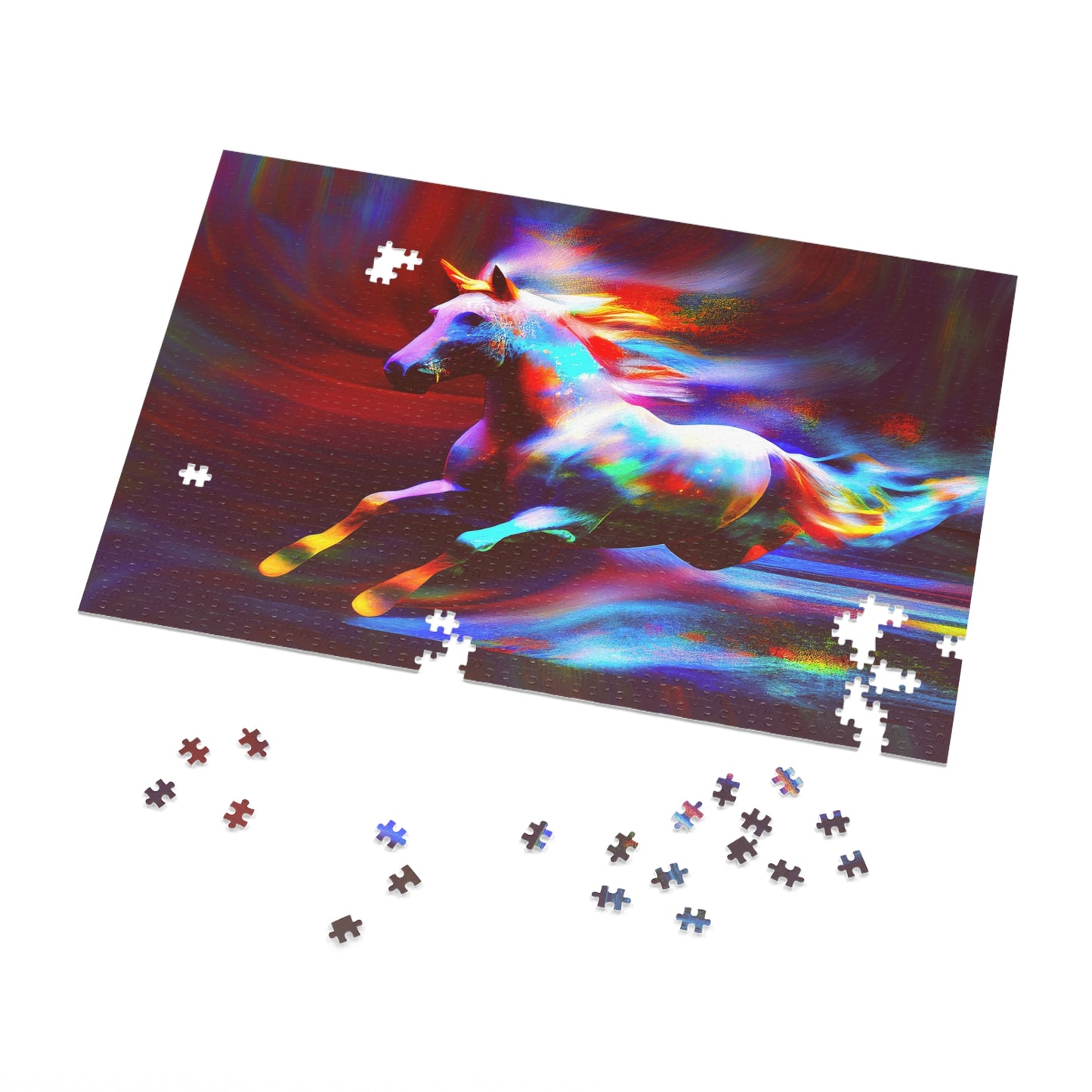 "The Magic Pony" Puzzle: Build a World of Enchantment  ( 252, 500,1000-Piece)