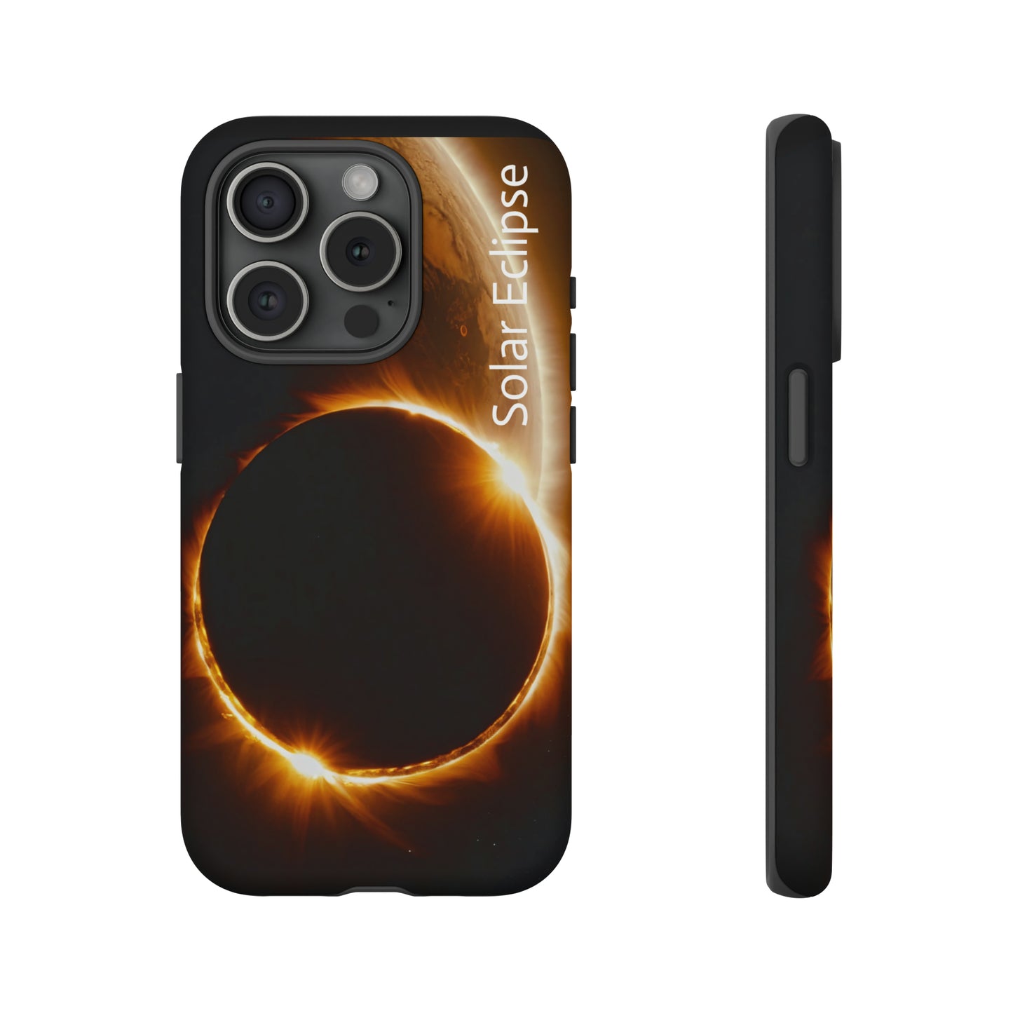 Solar Eclipse Phone Case: Protect Your Tech with Cosmic Style $39.99