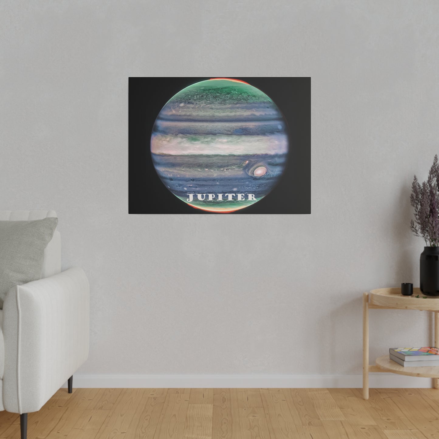 Cosmos Series 25 Jupiter Matte Canvas, Stretched, 0.75"