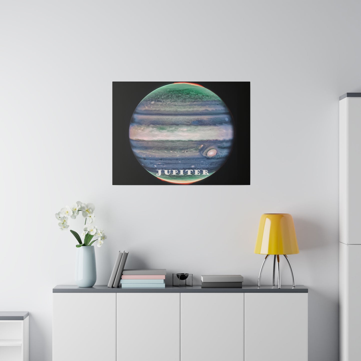 Cosmos Series 25 Jupiter Matte Canvas, Stretched, 0.75"