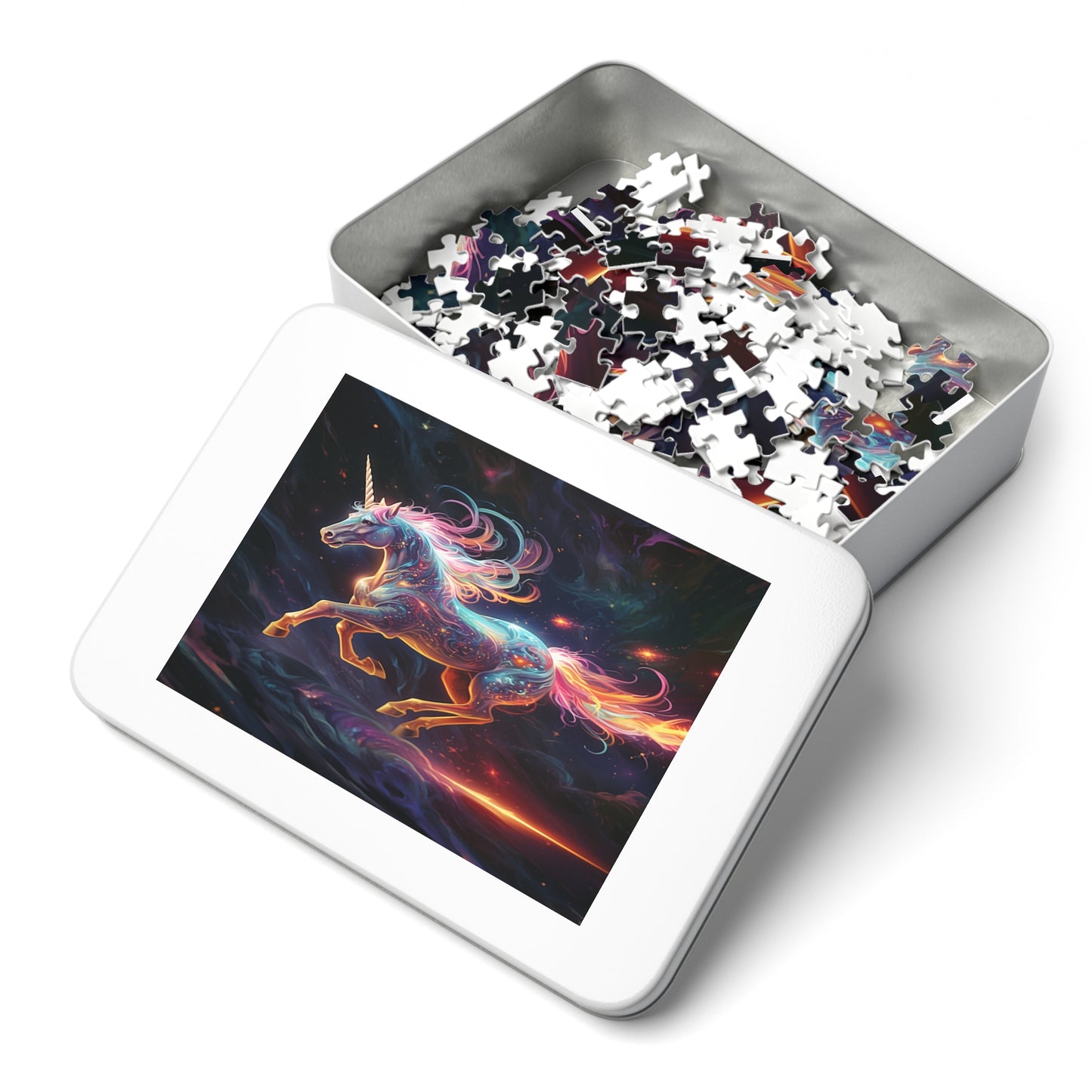 "The Magic Pony" Jigsaw Puzzle: Build a World of Fantasy (500,1000-Piece) Rainbow