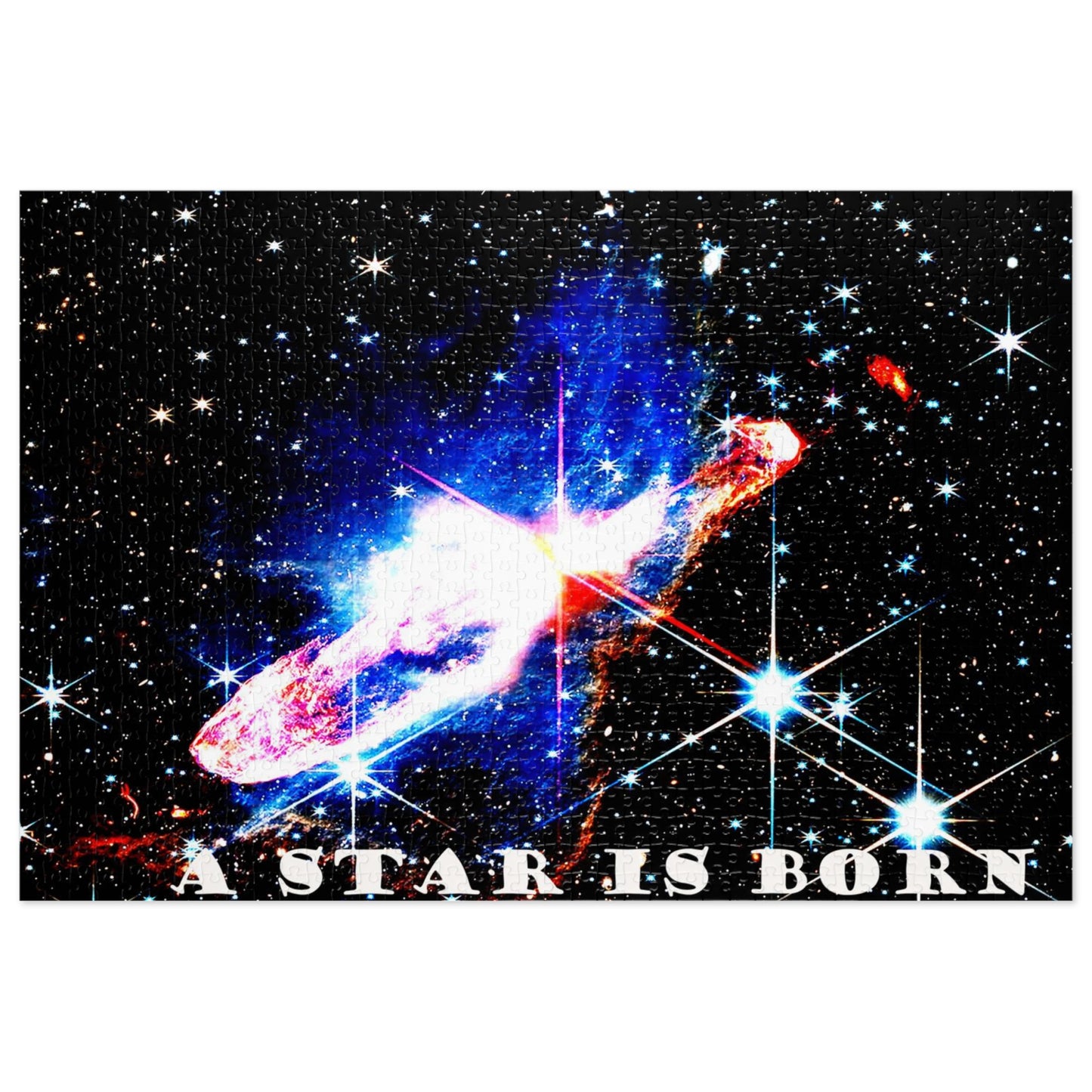 Cosmos Series 16 Webb Snaps Highly Detailed Infrared Image of Actively Forming Stars Jigsaw Puzzle ( 500,1000-Piece)