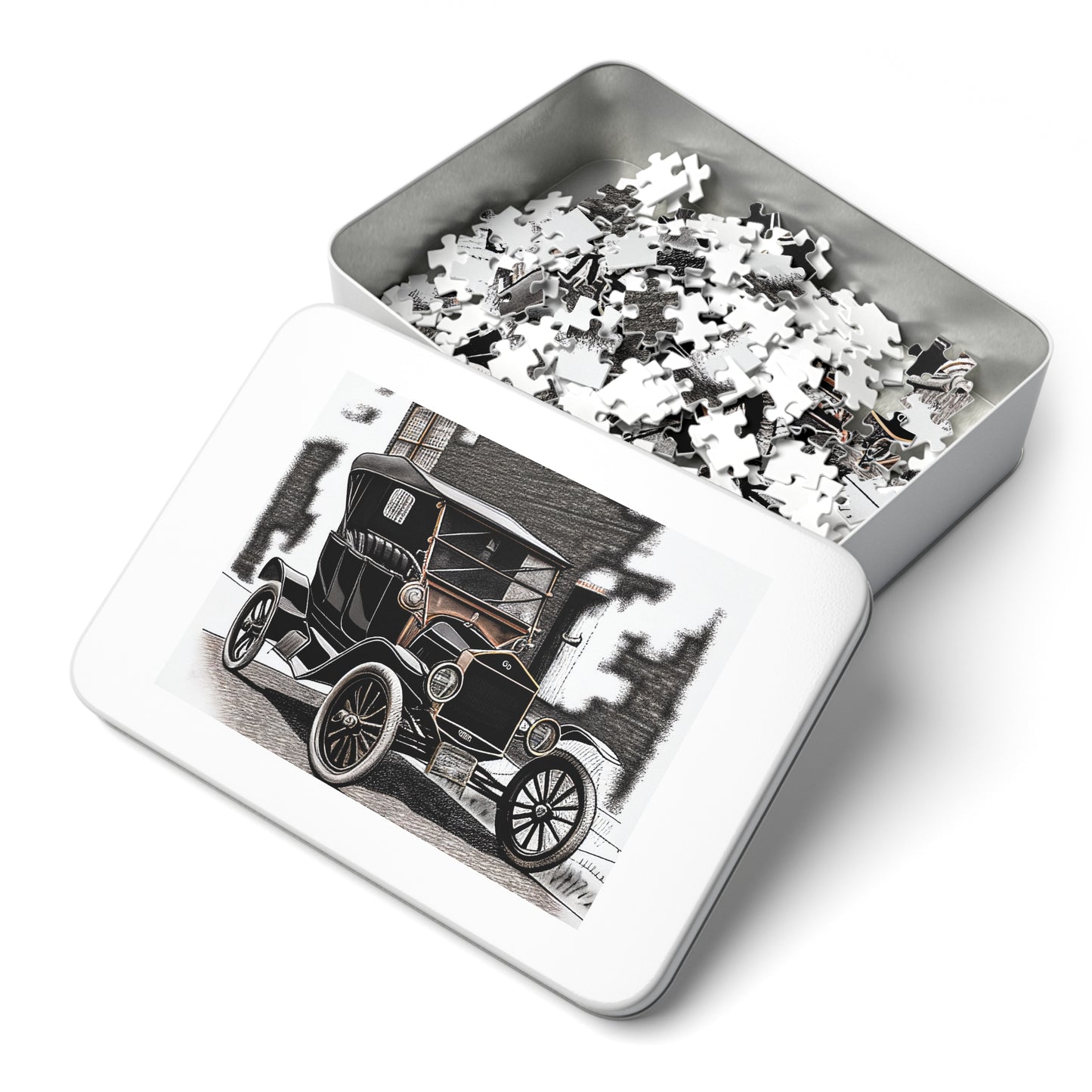 Vintage Ford Car Jigsaw Puzzle Collection (252, 500,1000-Piece)