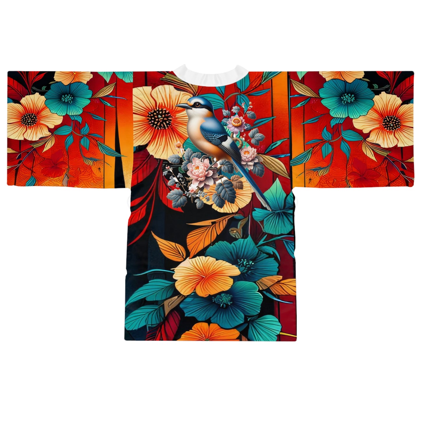 Sophisticated Cosmopolitan Series (J) Long Sleeve Kimono Robe 🌸