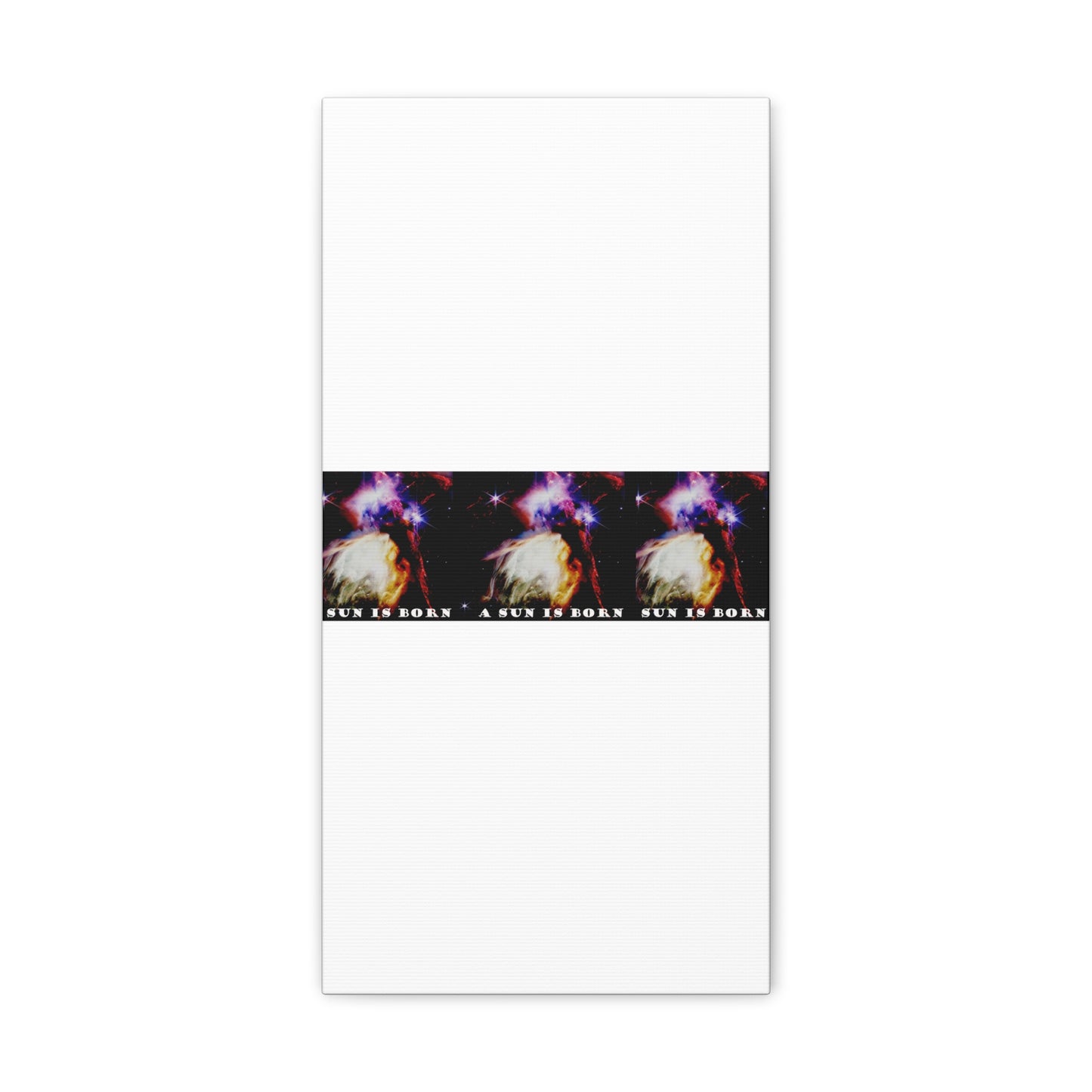 Witness Stellar Birth: Cosmos Series 10 Sun Canvas Print