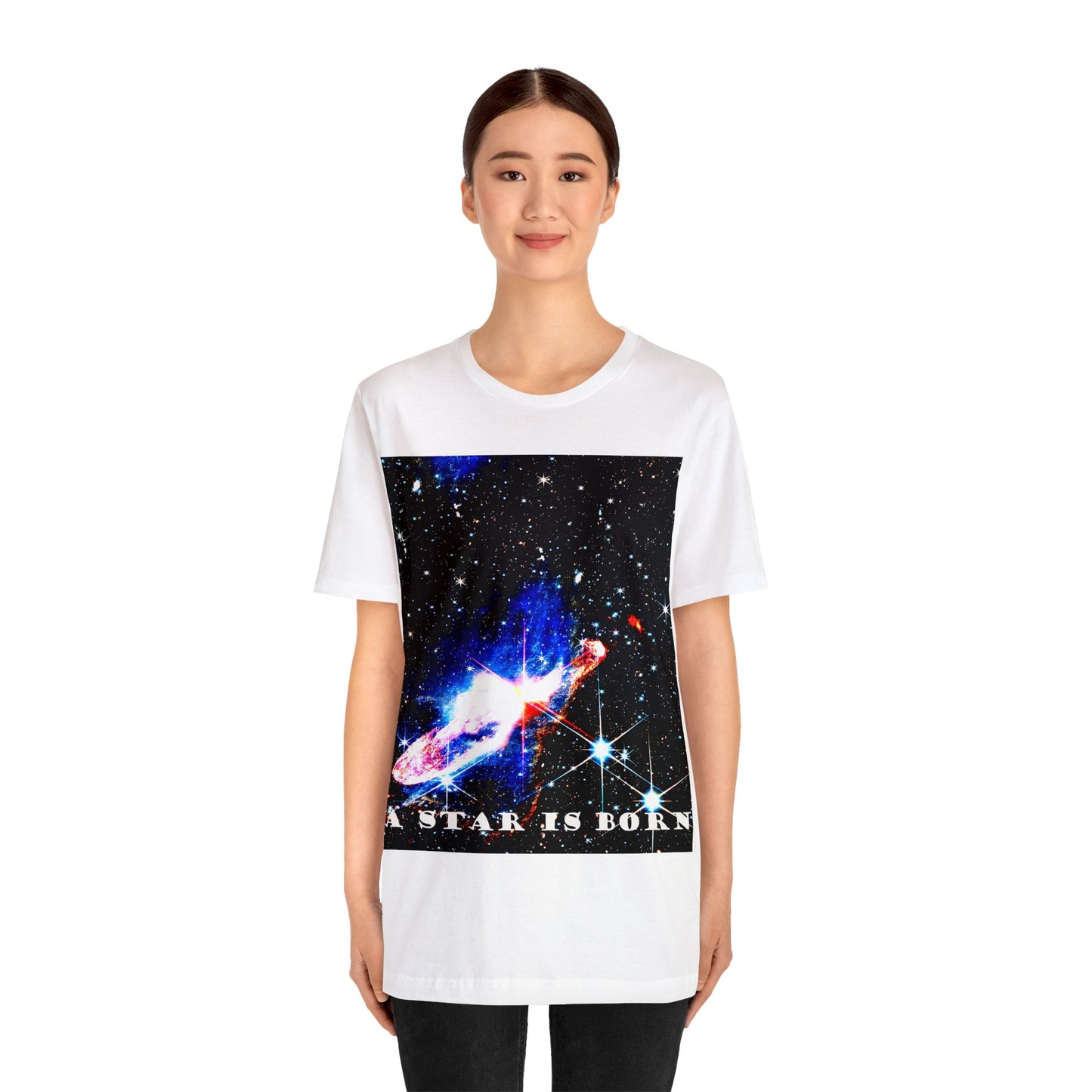 An Actual Star Is Born Unisex Jersey Short Sleeve Tee