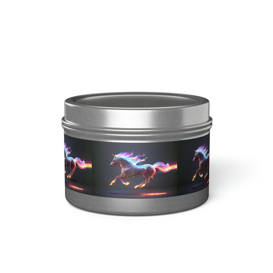 Set the Mood: Magic Pony Soy Tin Candles