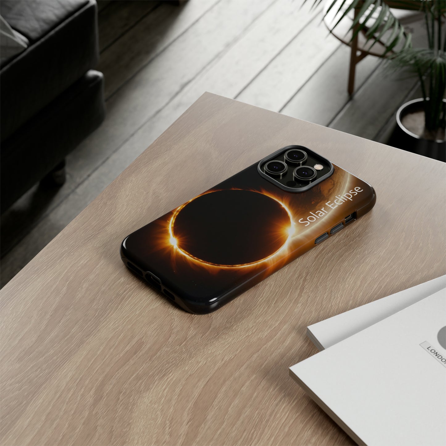 Solar Eclipse Phone Case: Protect Your Tech with Cosmic Style $39.99