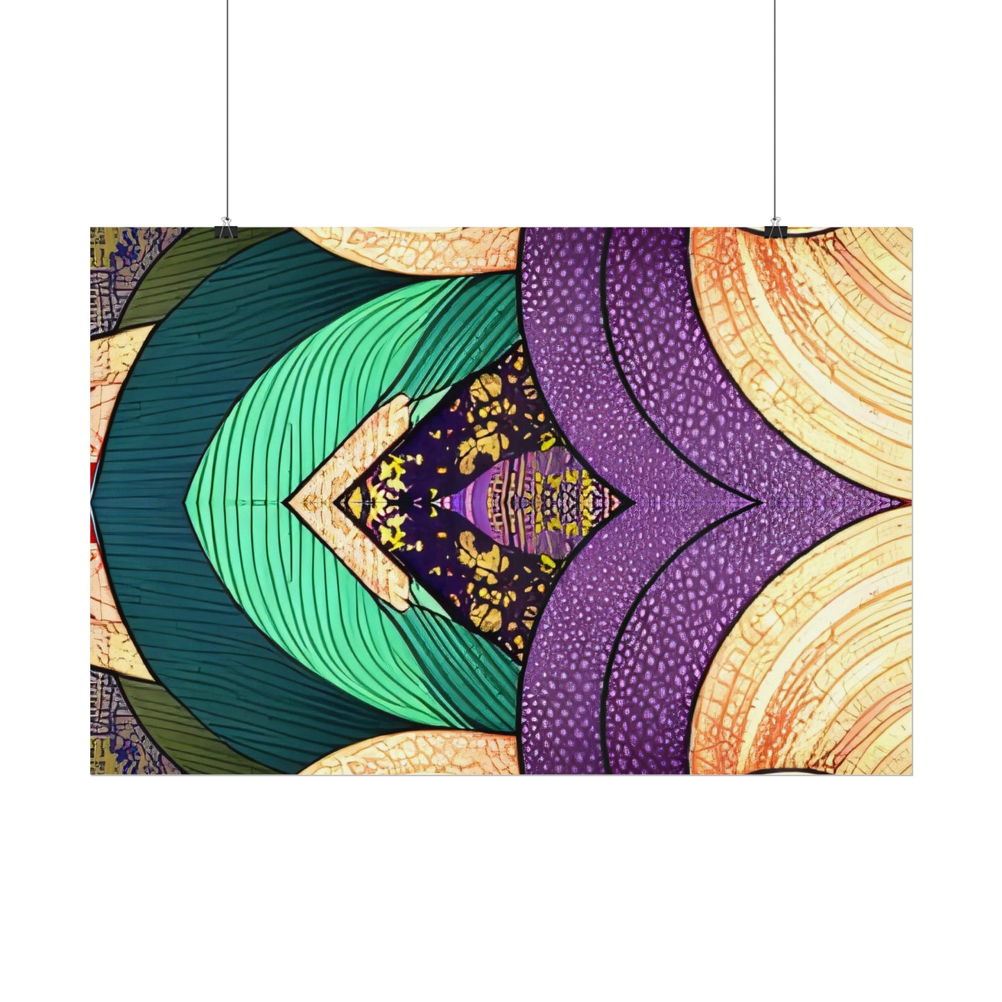 Cheeky Home Decor: "The Butt" Textured Watercolor Posters