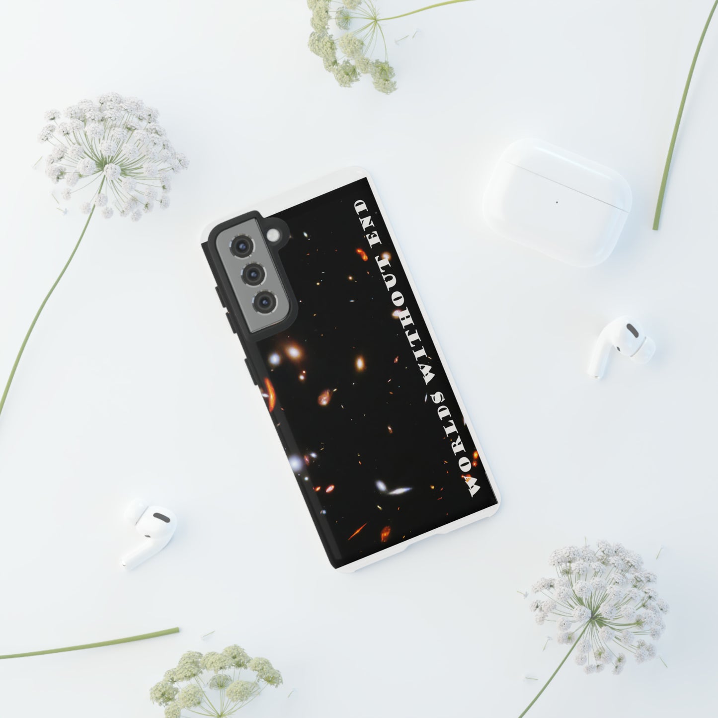 Worlds Without End Tough Cases For Iphone & Galaxy