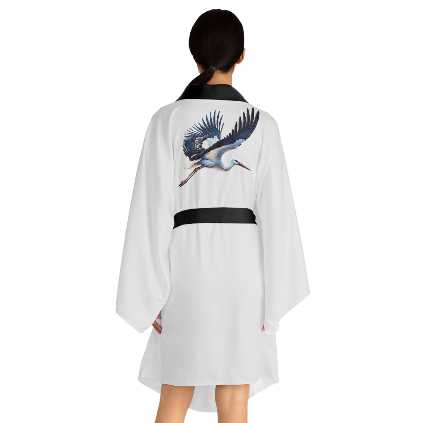 Sophisticated Cosmopolitan Series (N) Long Sleeve Kimono Robe 🌸