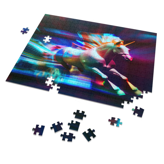 Embrace the Magic: "The Magic Pony" Unicorn Jigsaw Puzzle (500,1000-Piece) Right
