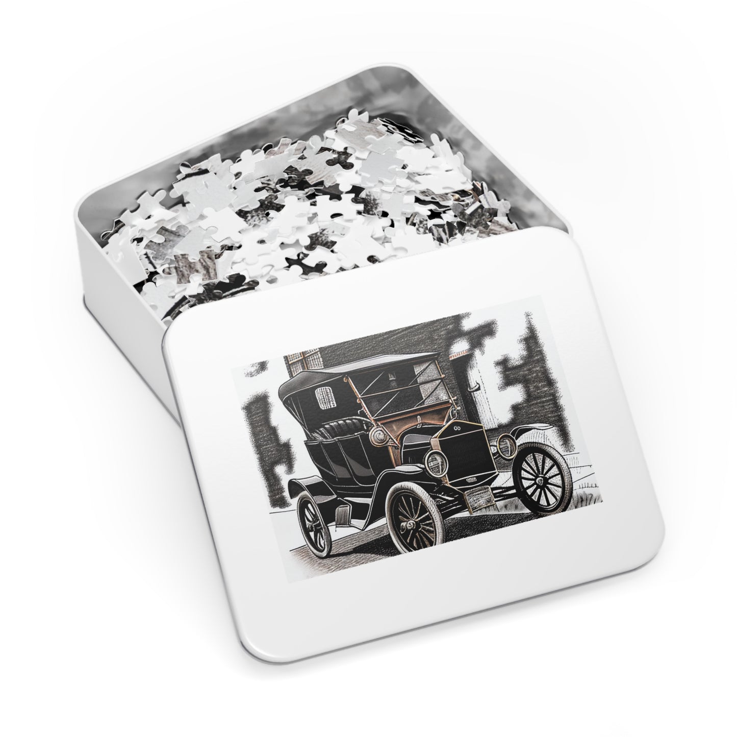 Vintage Ford Car Jigsaw Puzzle Collection (252, 500,1000-Piece)