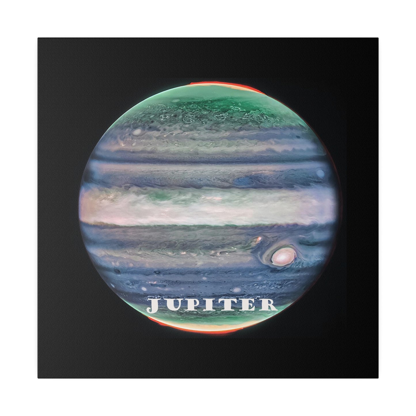 Cosmos Series 25 Jupiter Matte Canvas, Stretched, 0.75"