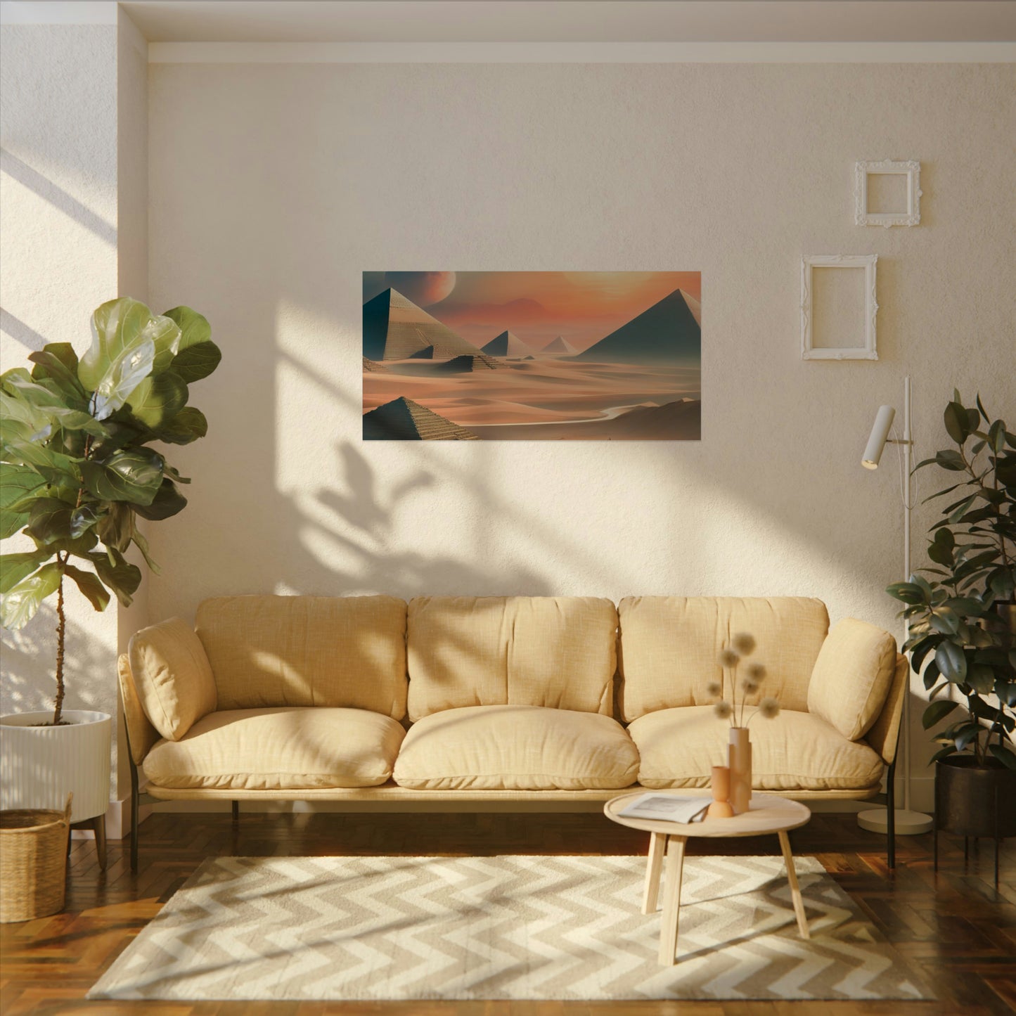 Pyramids of Egypt Watercolor Posters: Timeless Wonders for Your Walls