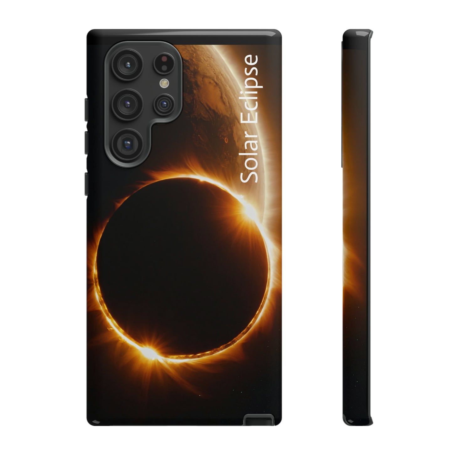 Solar Eclipse Phone Case: Protect Your Tech with Cosmic Style $39.99