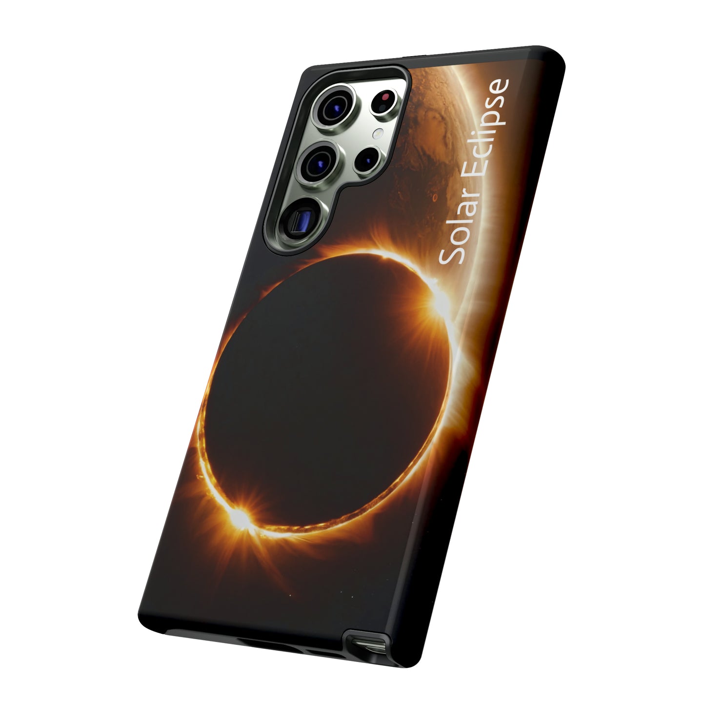Solar Eclipse Phone Case: Protect Your Tech with Cosmic Style $39.99