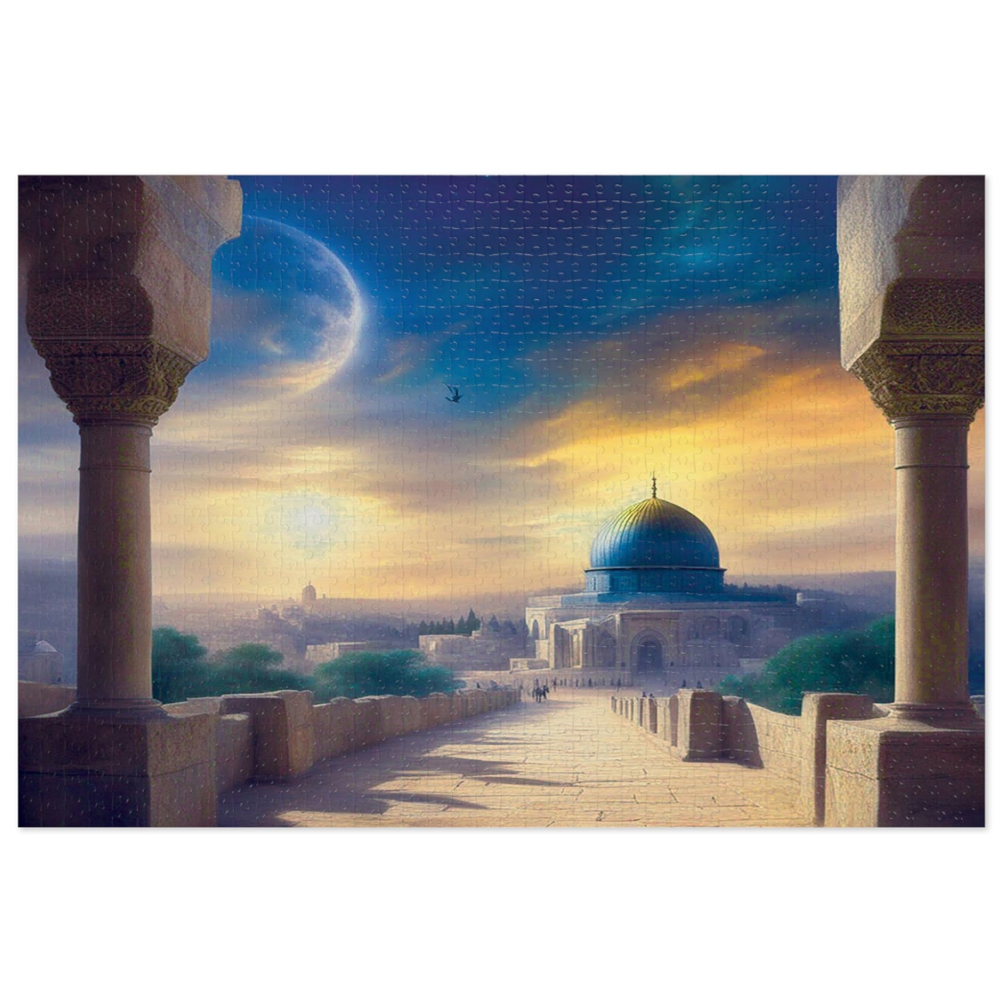 Egypt Pyramid Jigsaw Puzzle (252, 500,1000-Piece)