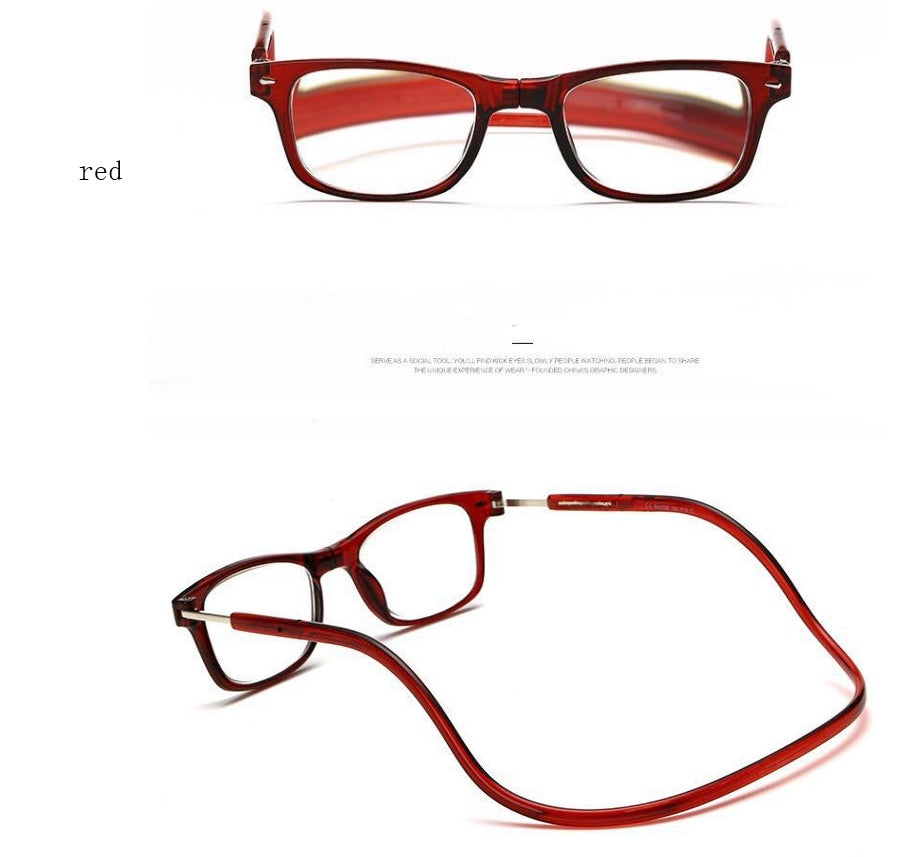 Hands-Free Convenience: Magnetic Hanging Neck Reading Glasses