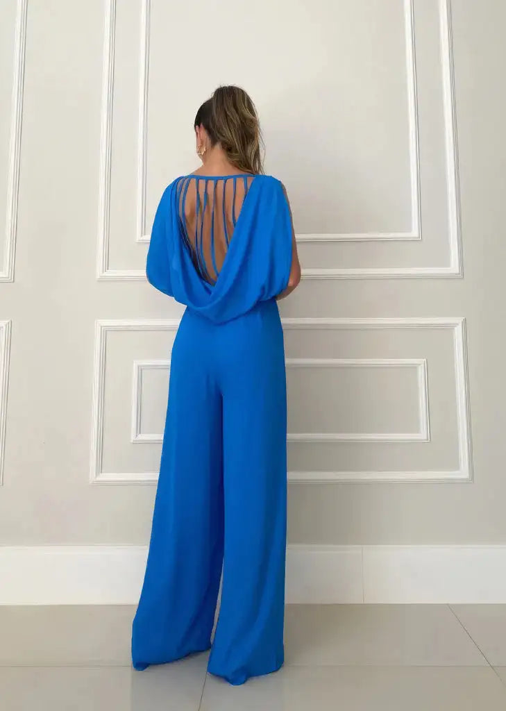 Stella Sleeveless Jumpsuit: Retro-Inspired Elegance Meets Modern Chic